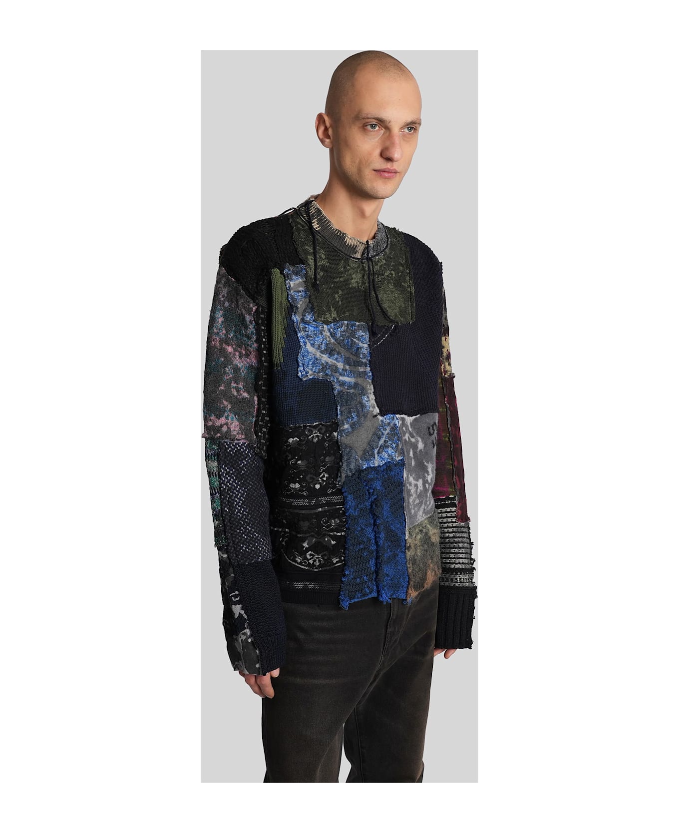 Paura Utopia Knitwear In Multicolor Wool - multicolor