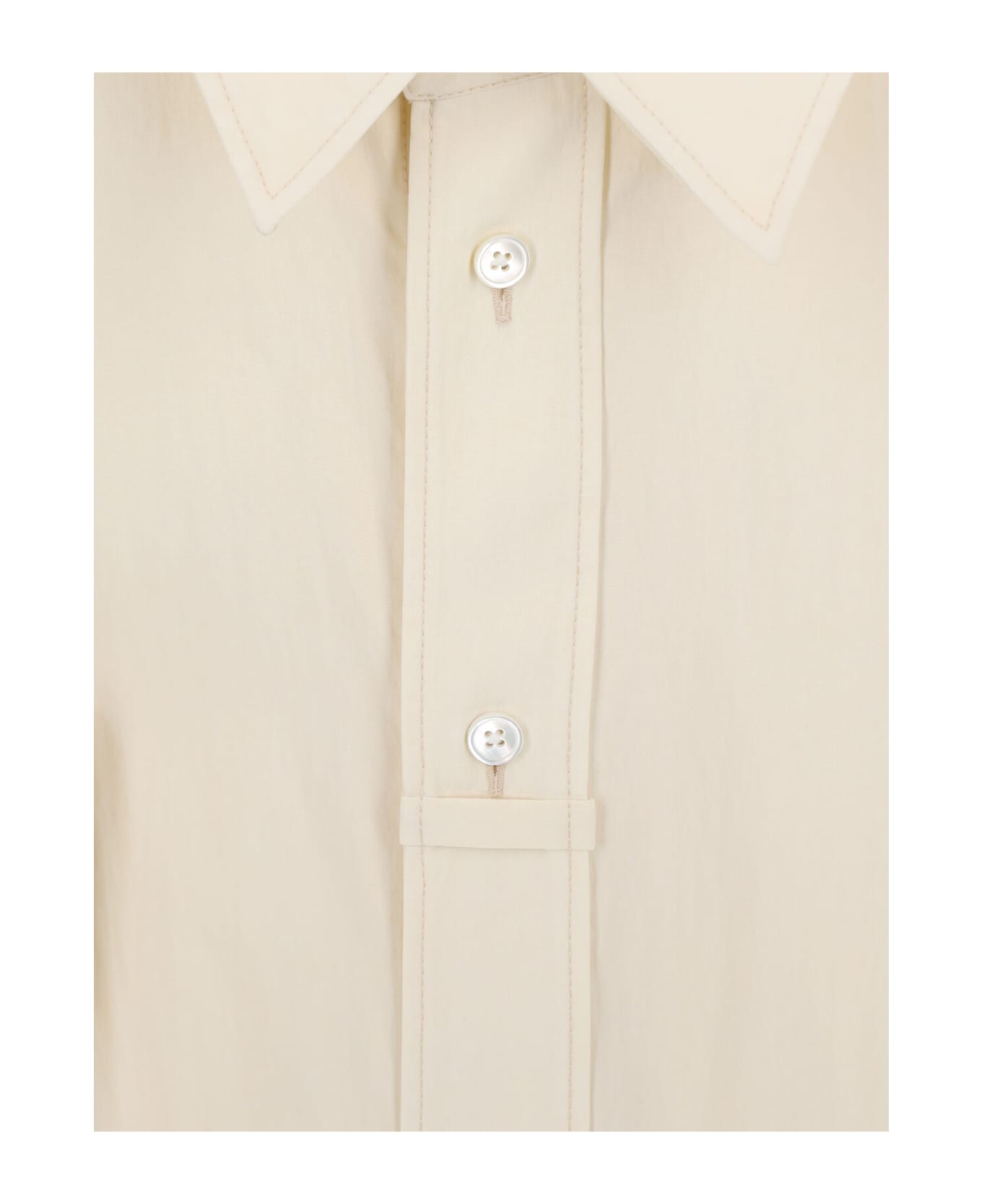 Lemaire 
loop
 Shirt - Cream