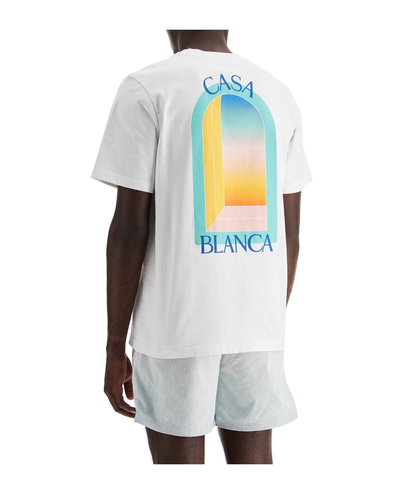 Casablanca 'l' Arc Coloré T-shirt - L Arc Colore