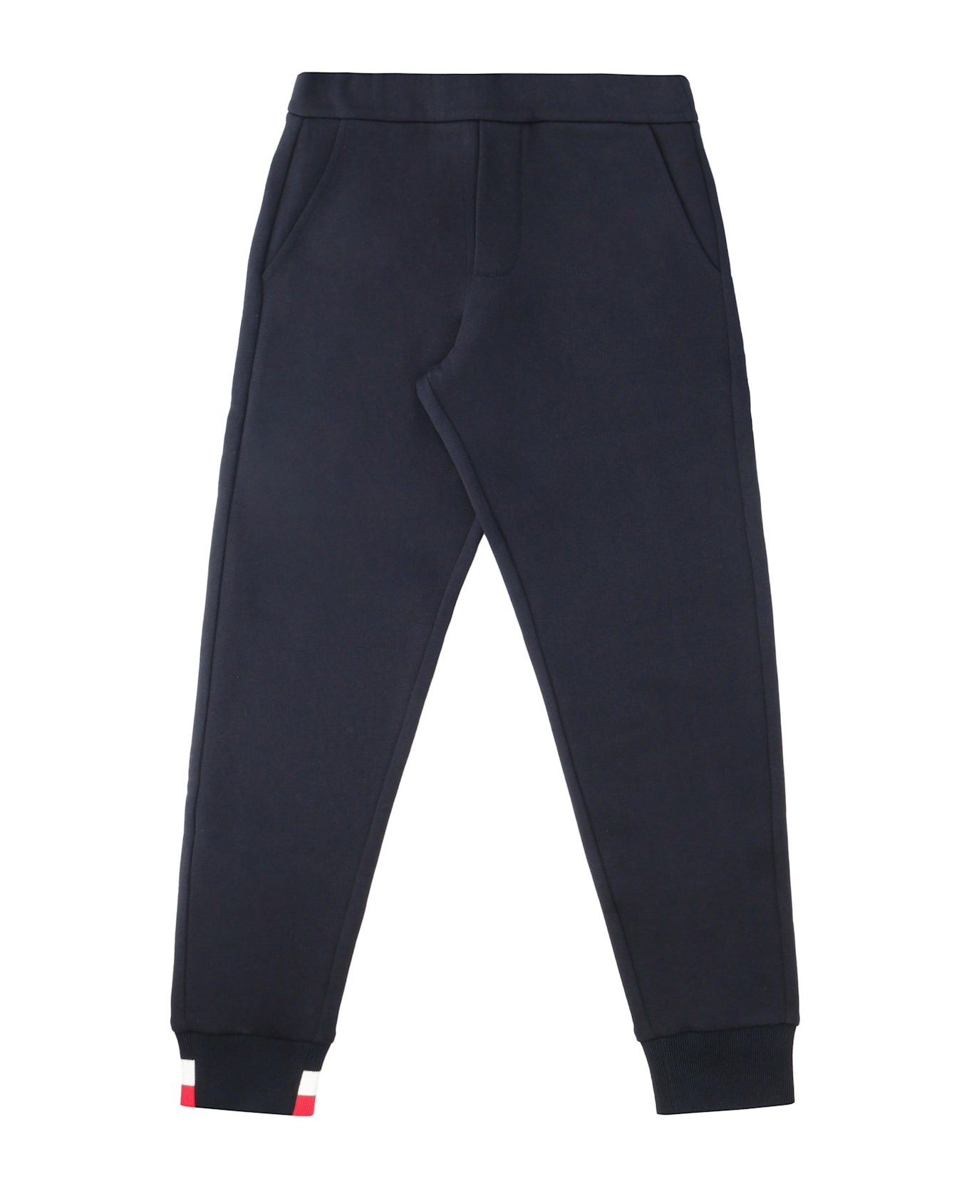 Moncler Logo Print Sweatpants - blue