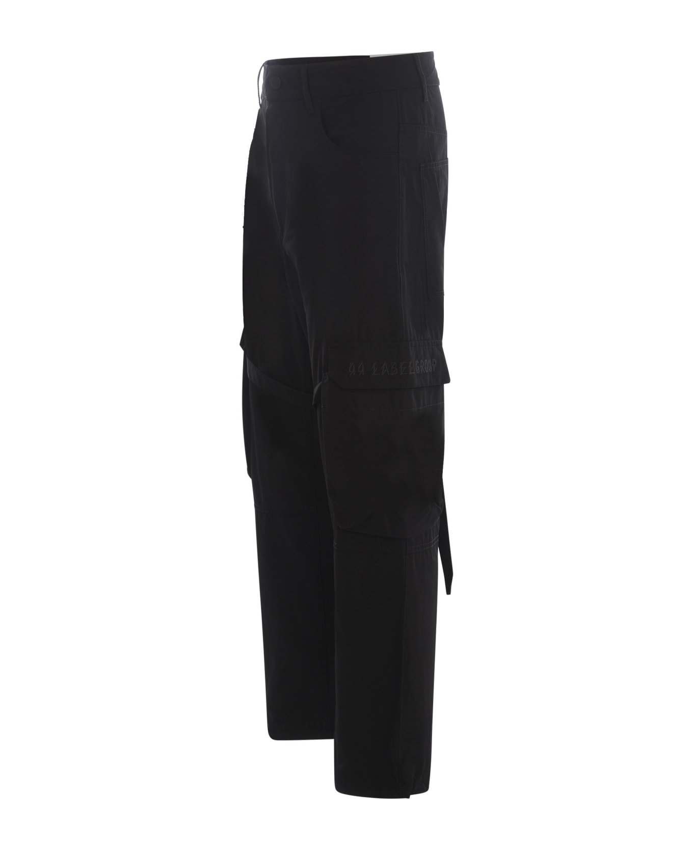 44 Label Group Trousers 44label Group In Cotton Blend - Nero