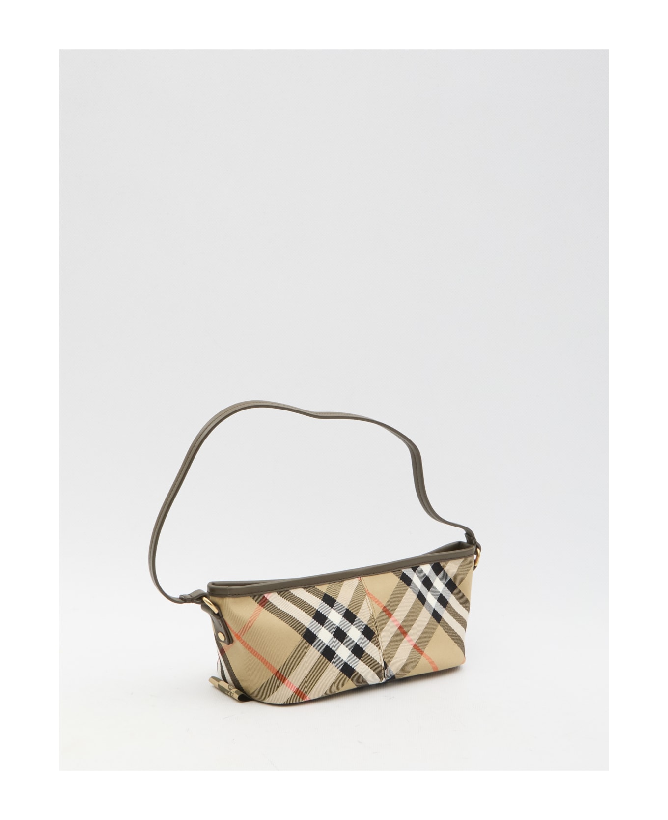 BURBERRY ホウリンク チェック ミティアム ハントハック Burberry Haymarket Check Coated Canvas Loxley Crossbody Bag