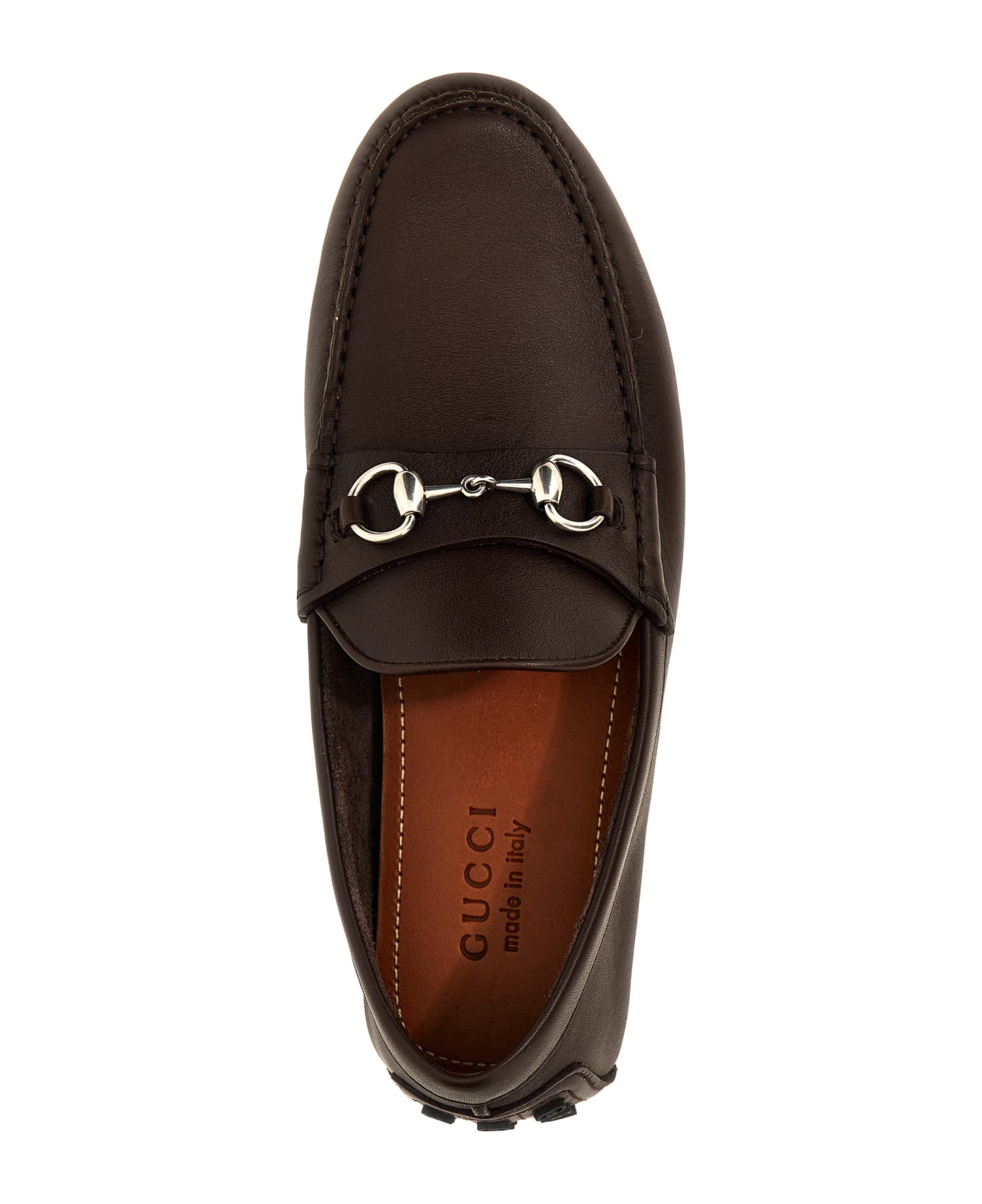 Gucci 'morsetto' Loafers - Brown ローファー＆デッキシューズ