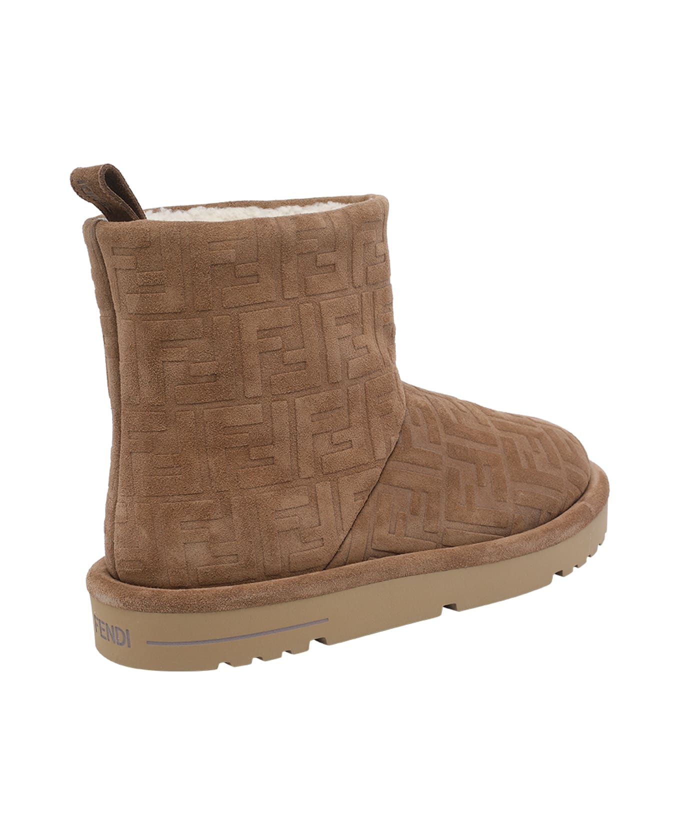 Fendi Apres Chic Booties - Brown