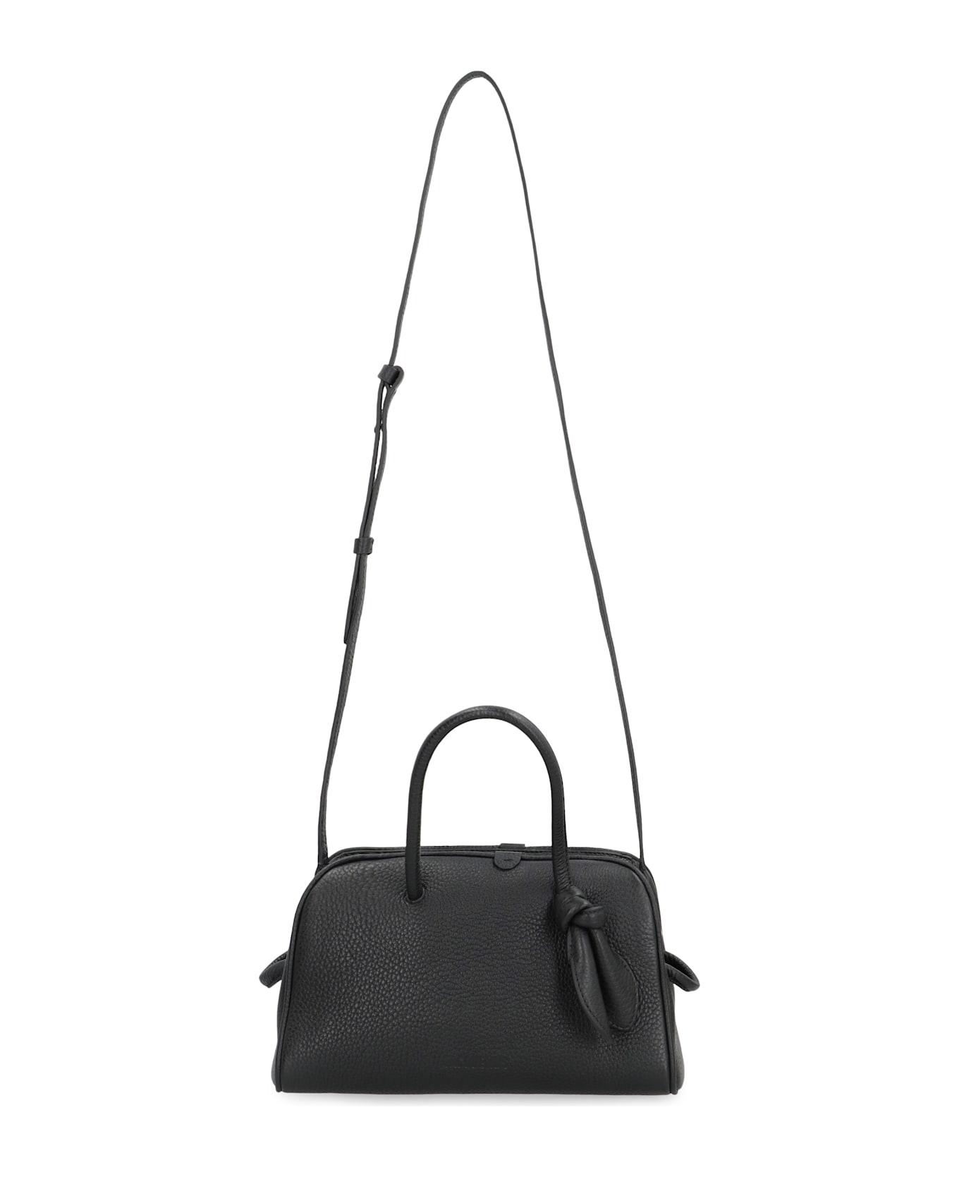 Jacquemus Borsa Le Petit Turismo In Pelle - black