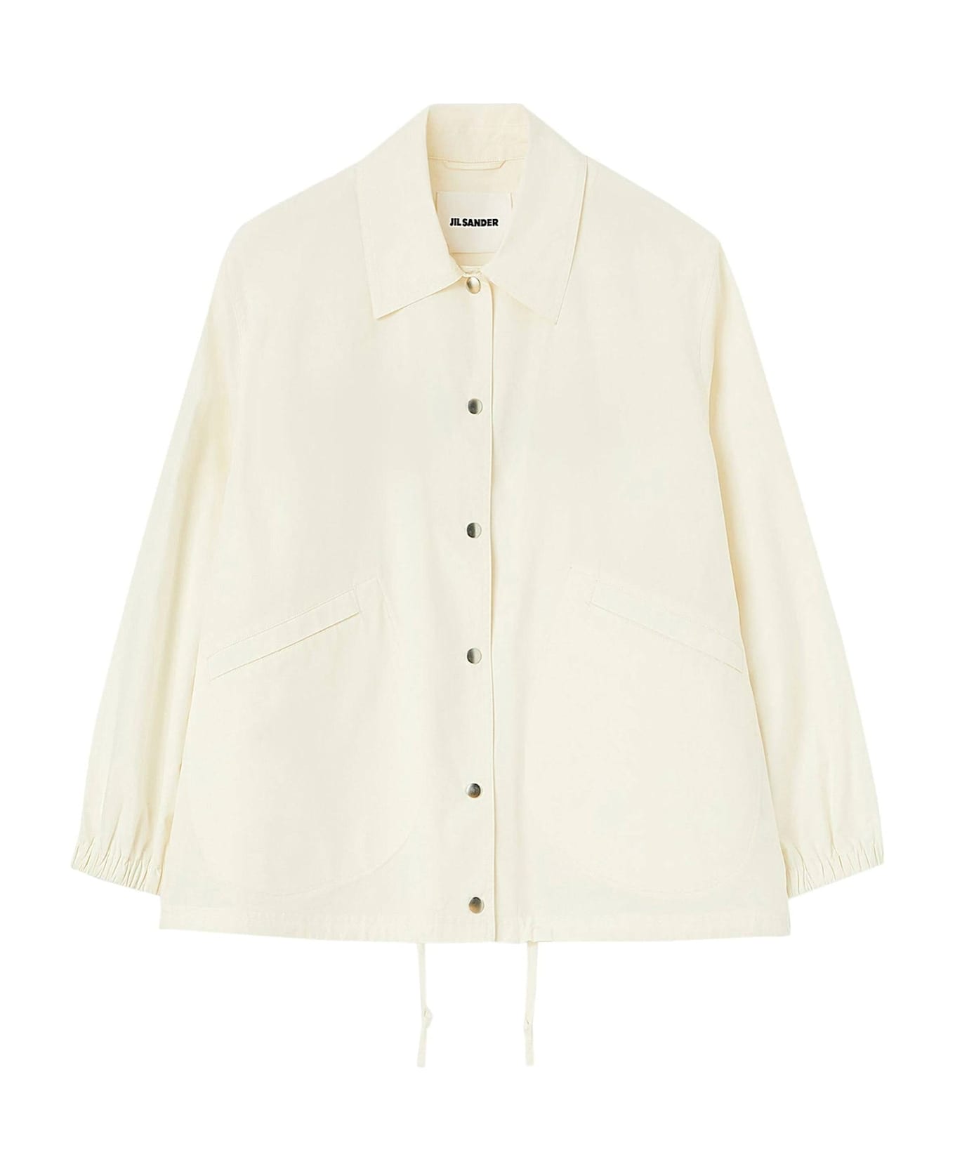 Jil Sander Cotton Jacket - White