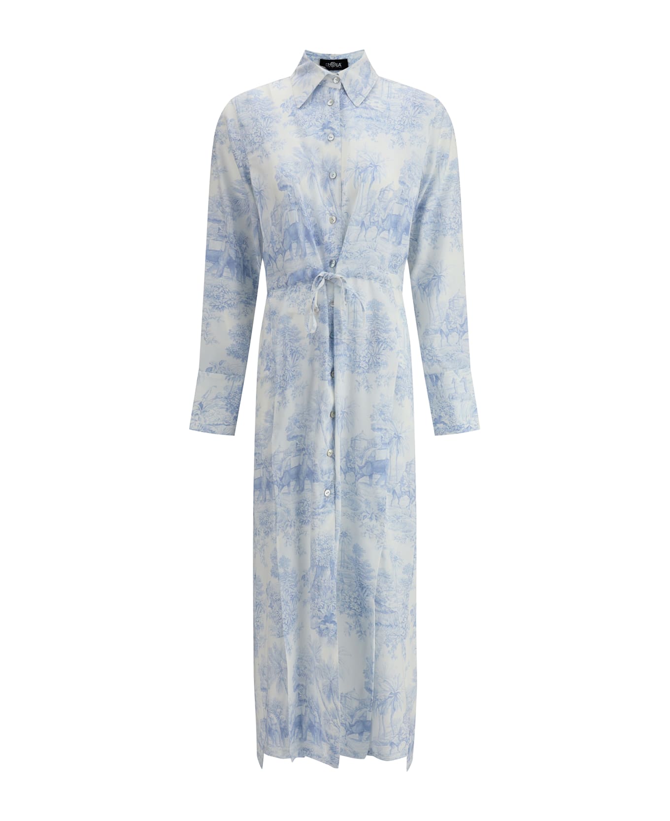 Ella Toile De Jouy Chemisier Dress