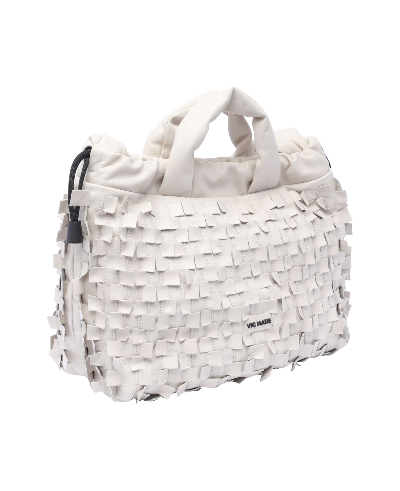 Vic Matié Travel Handbag - White