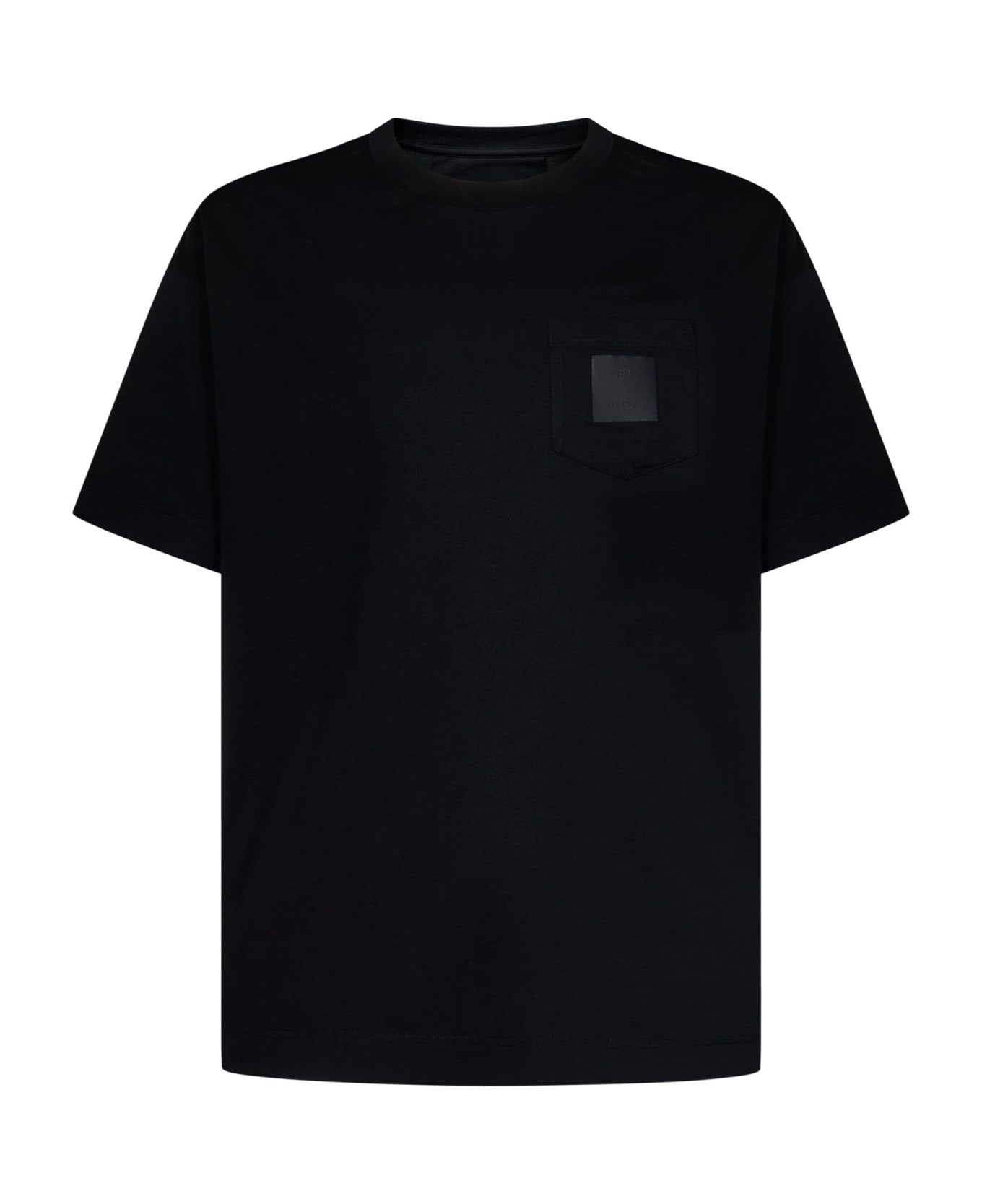 Givenchy Cotton Crew-neck T-shirt - black シャツ