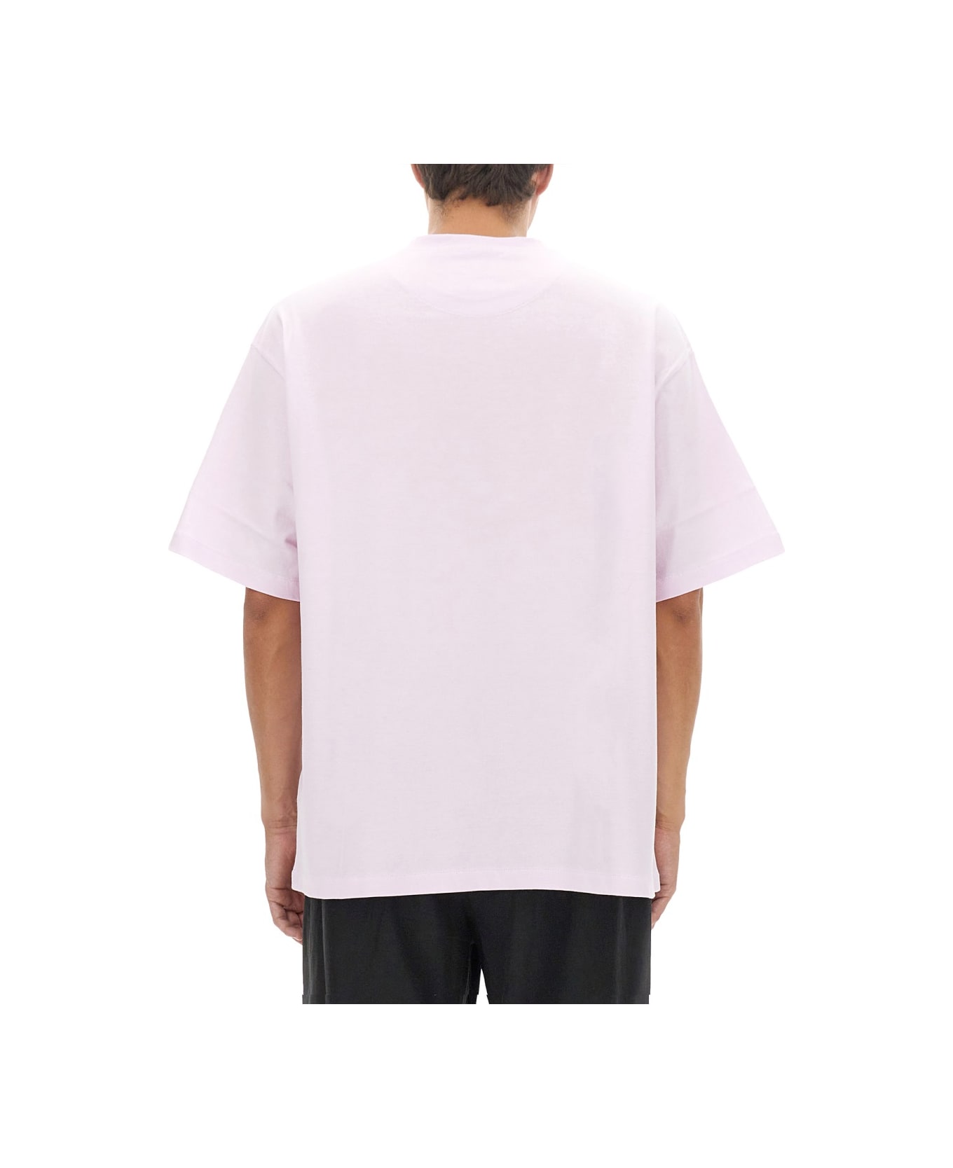 Jil Sander T-shirt With Print - PINK