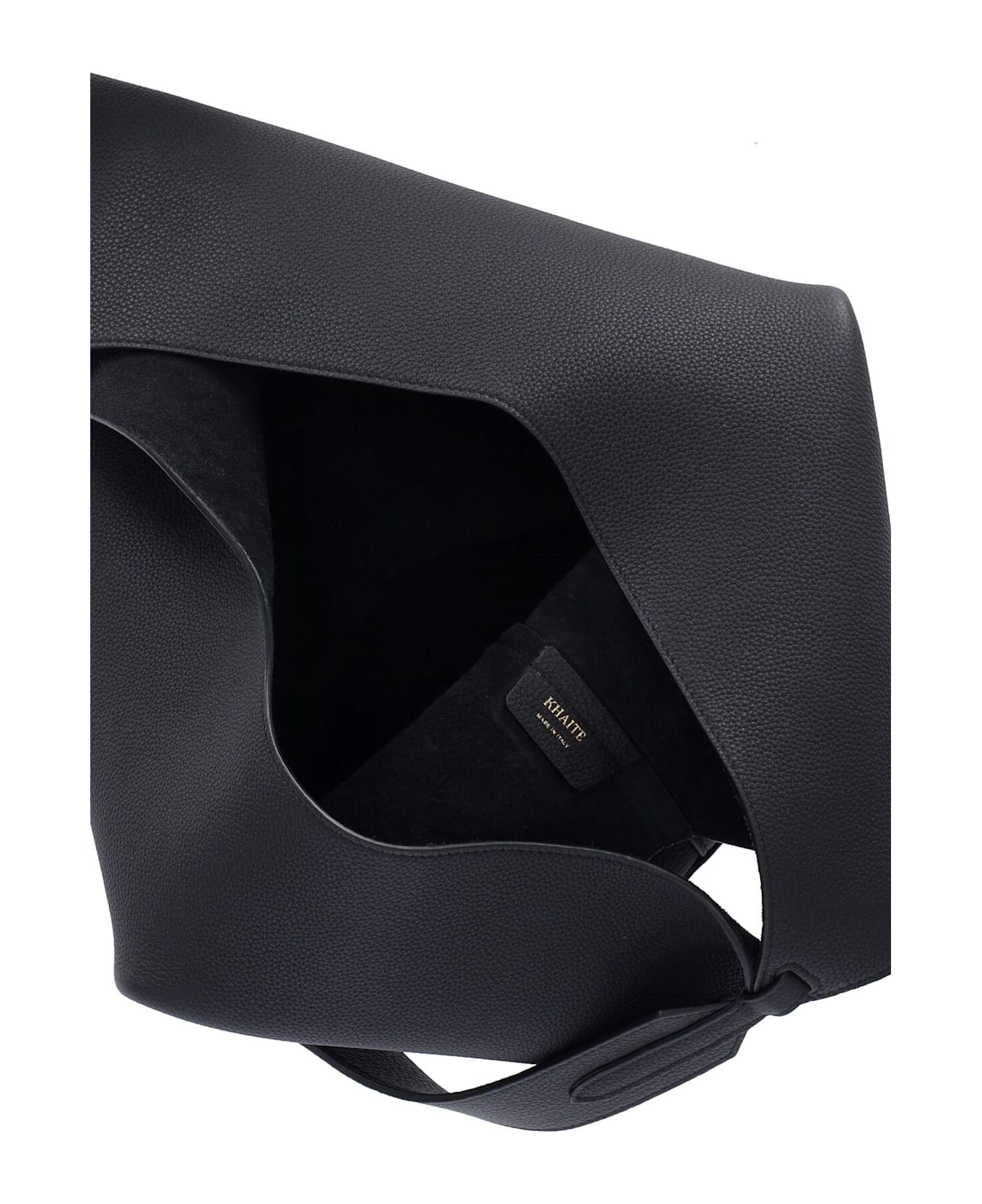 Khaite 
lotus
 Small Tote Bag - BLACK