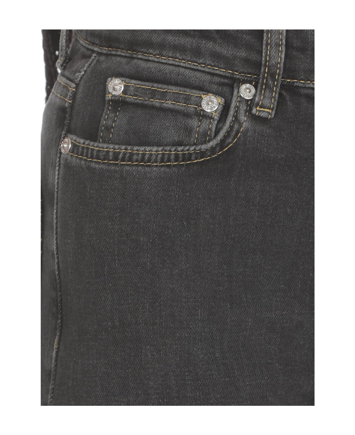 M05CH1N0 Jeans Cotton Jeans - Black デニム