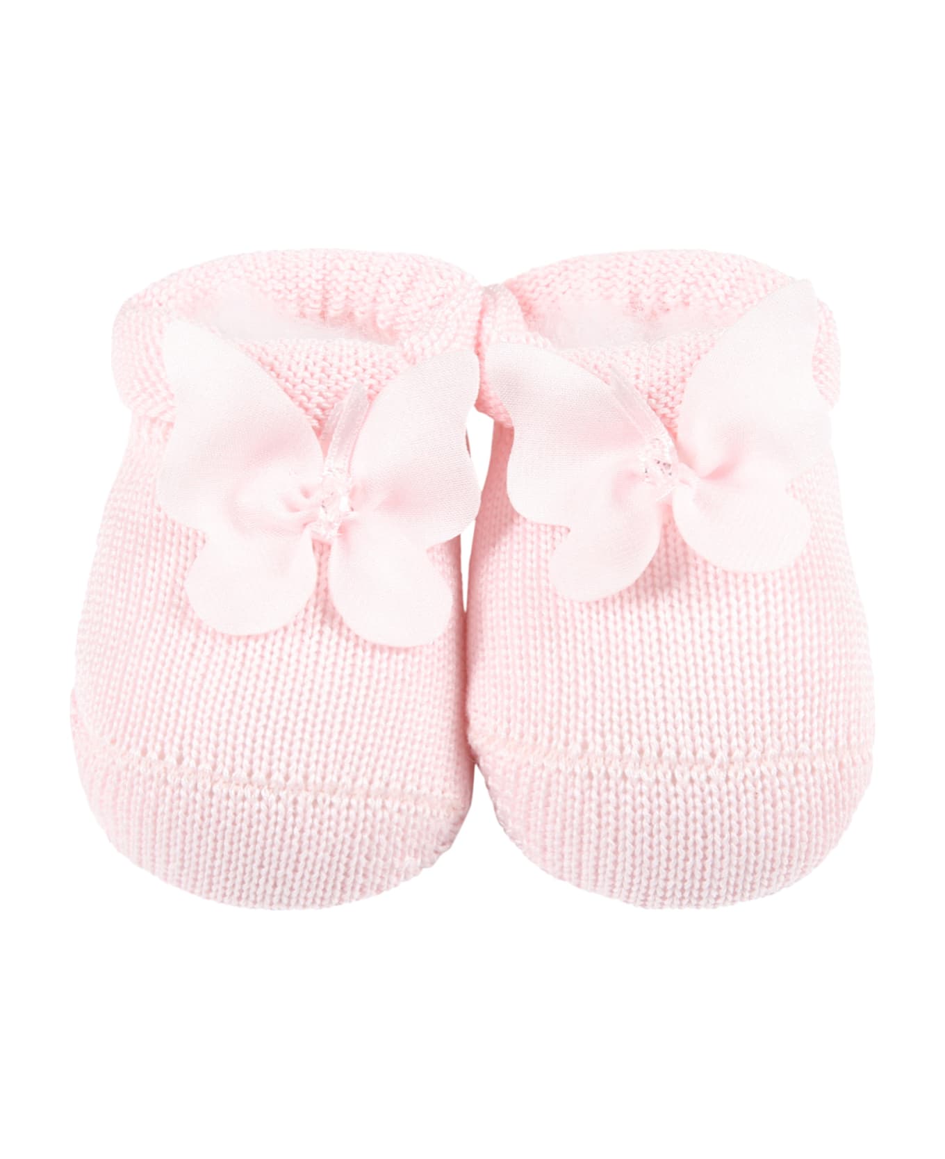 Story Loris Pink Bootee For Baby Girl - Pink アクセサリー＆ギフト