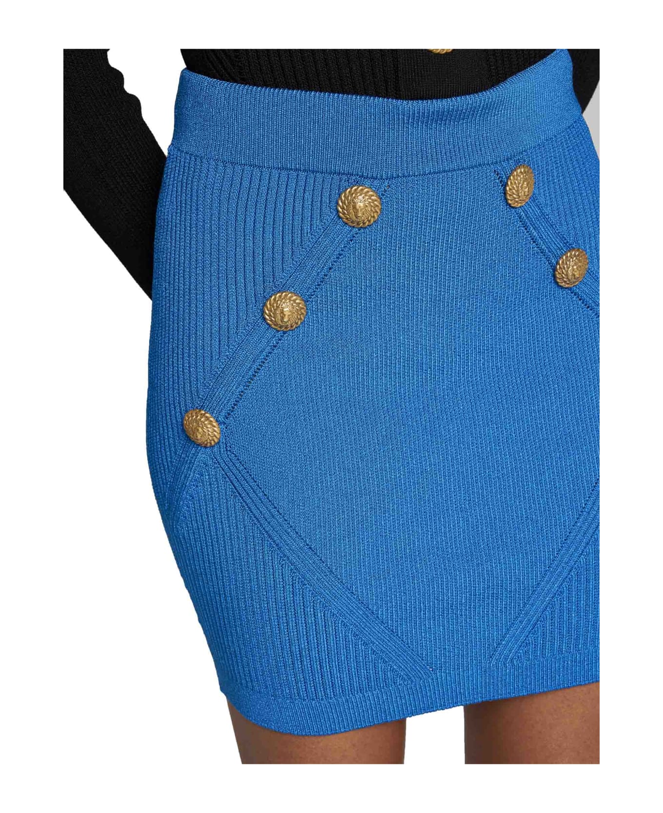 Balmain Skirt - Cobalt スカート