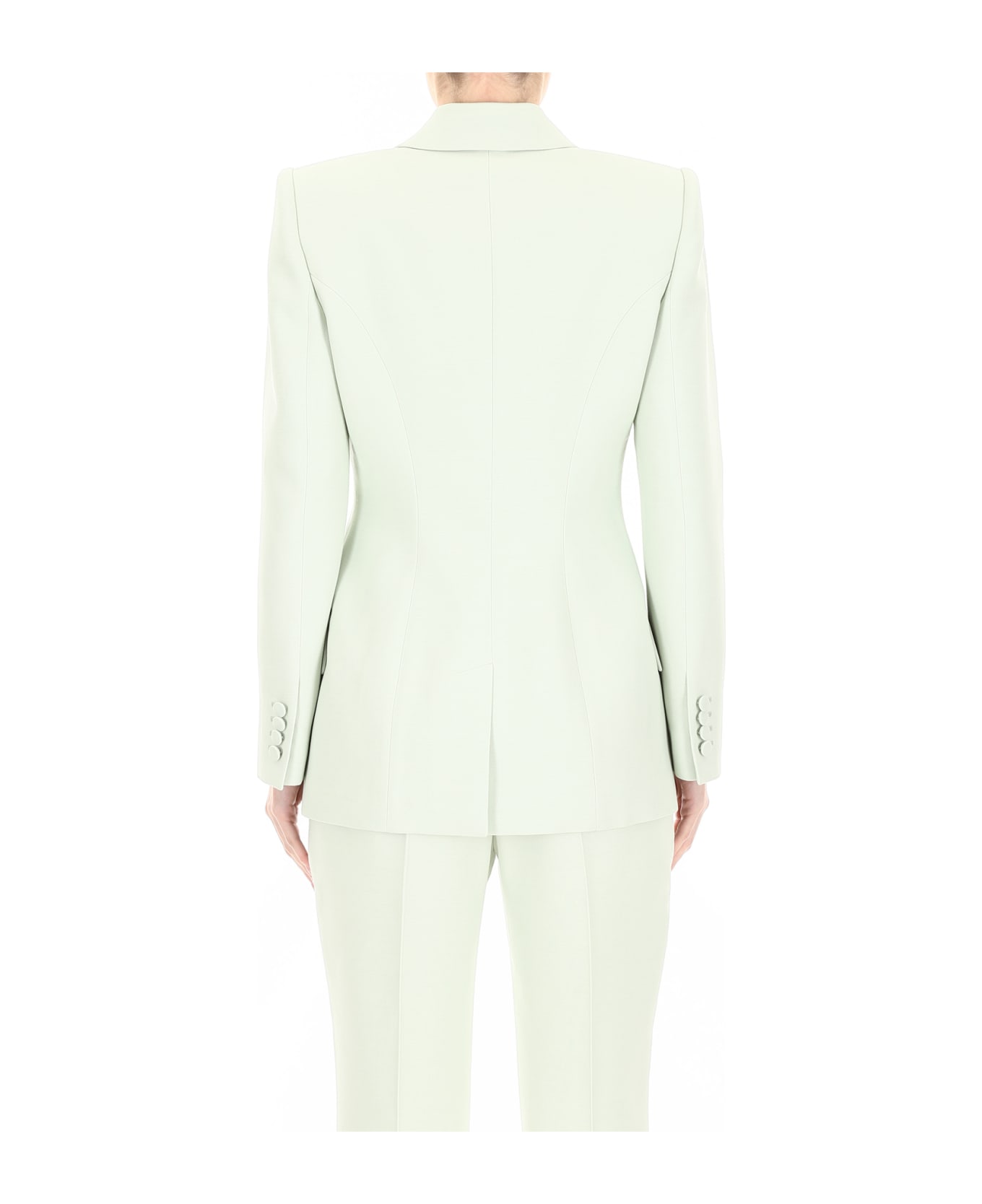 Alexander McQueen Single-breasted Jacket - MINT (Green)