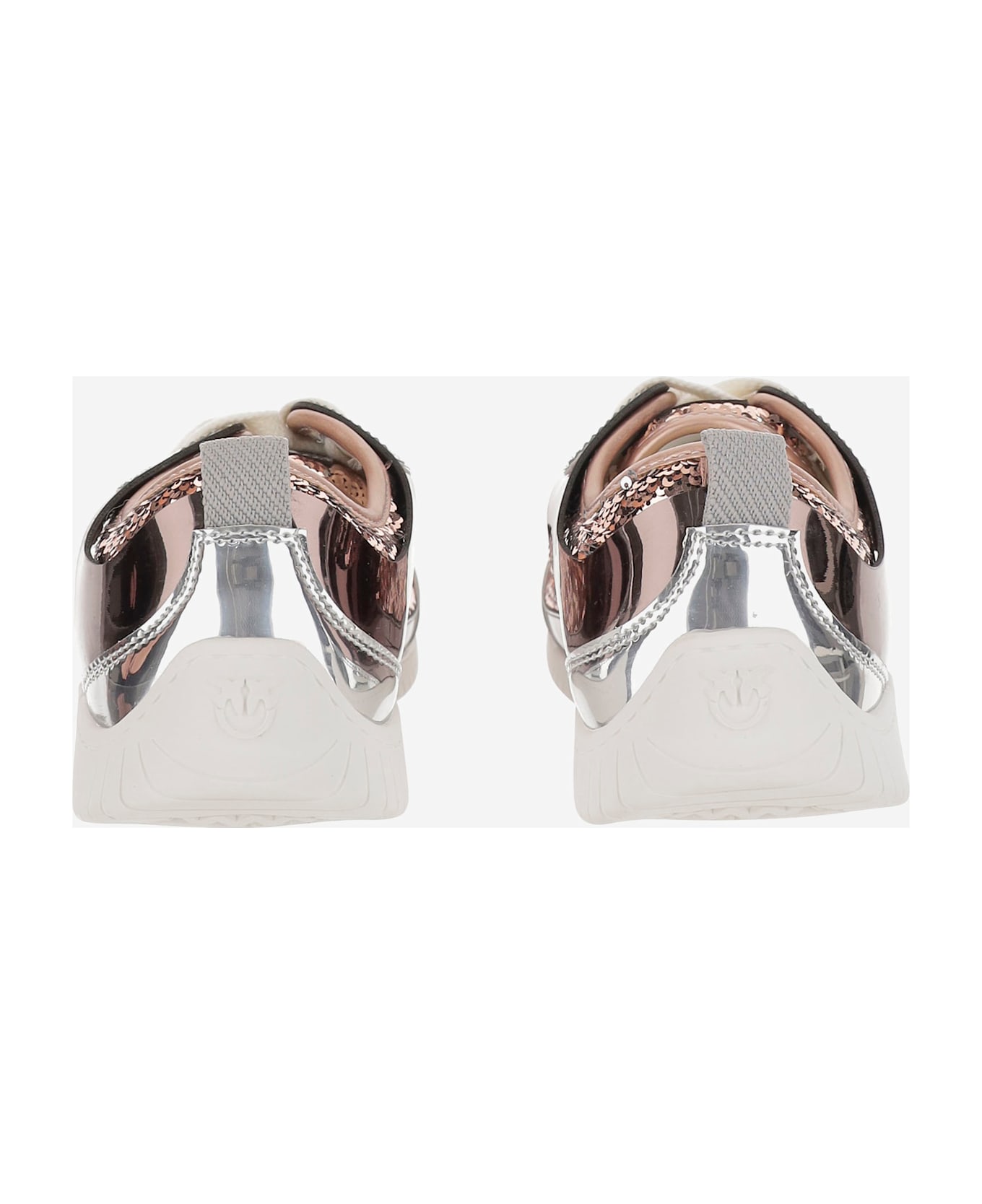 Pinko Sneakres Reby 10 With Sequins - Brown