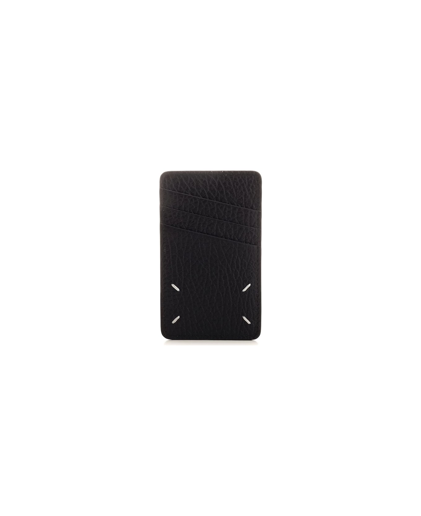 Maison Margiela "four Stitches" Card Holder - Black