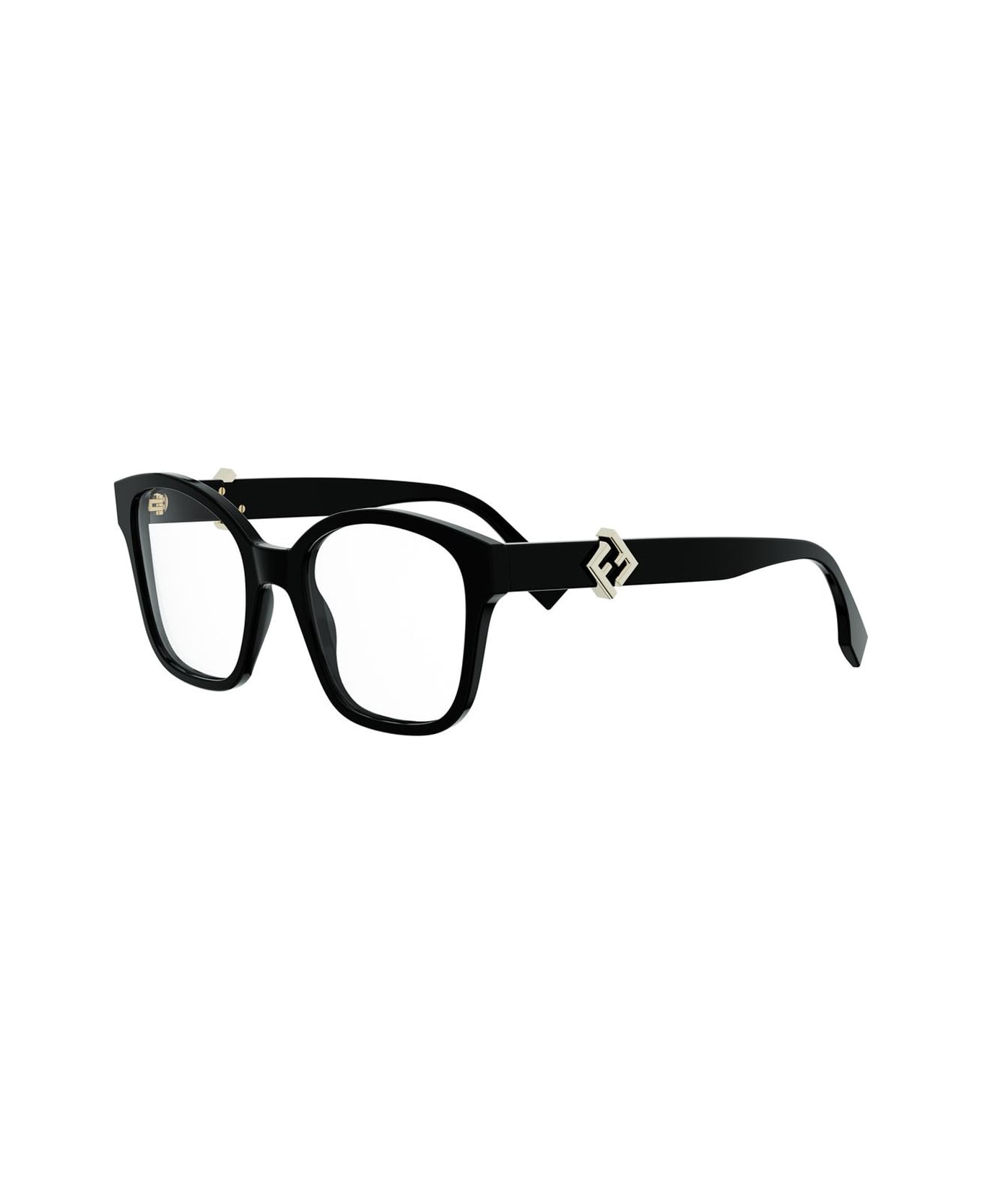 Fendi Eyewear Fendi Fe50135i Ff Diamonds 001 Nero Glasses - Nero