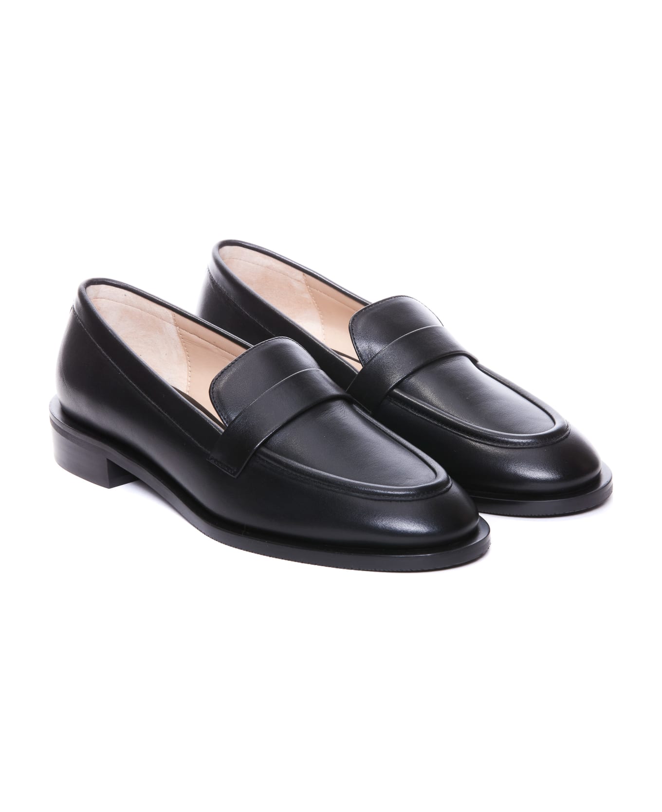 Stuart Weitzman Palmer Loafers - Black