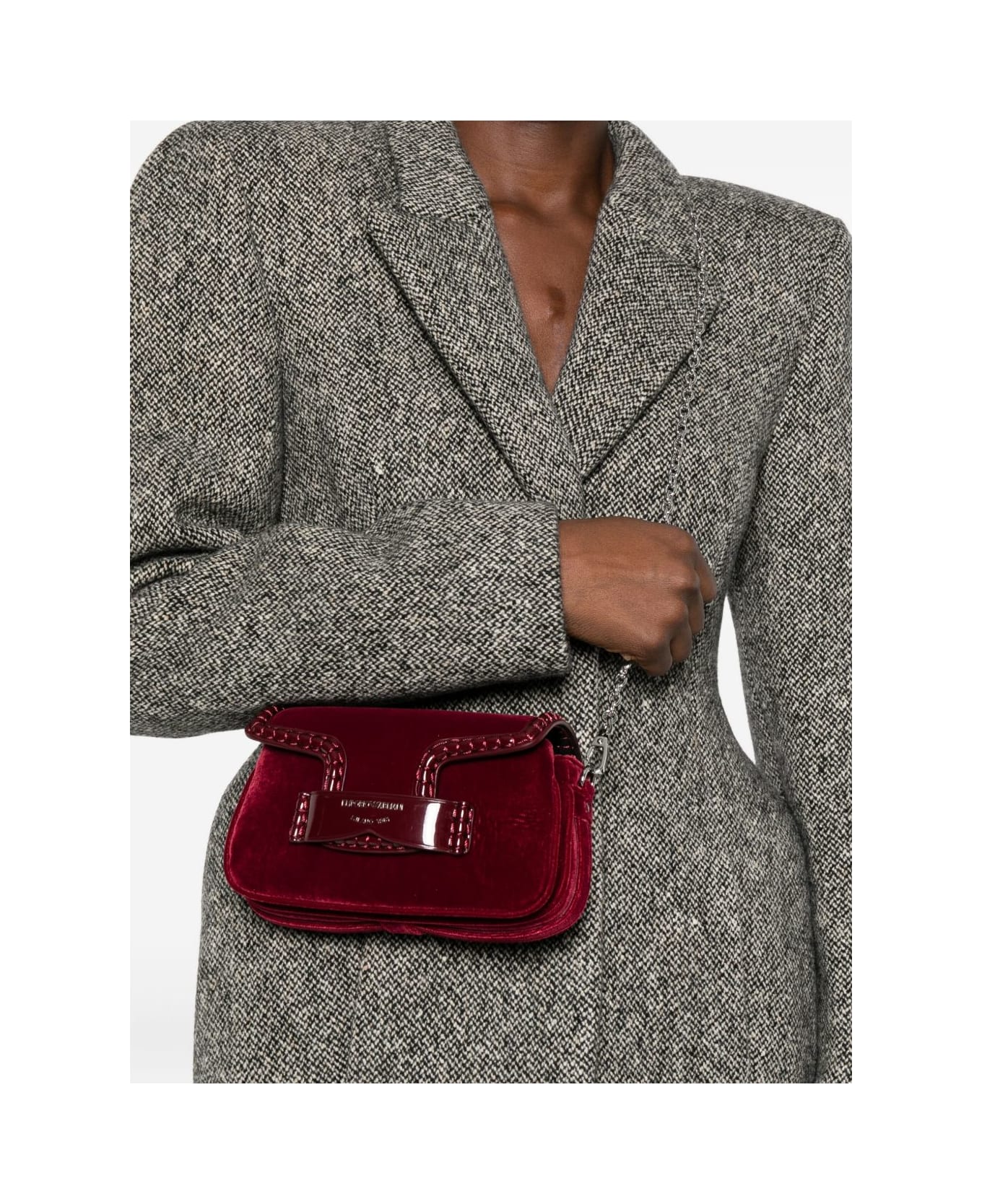 Emporio Armani Shoulder Bag - Red