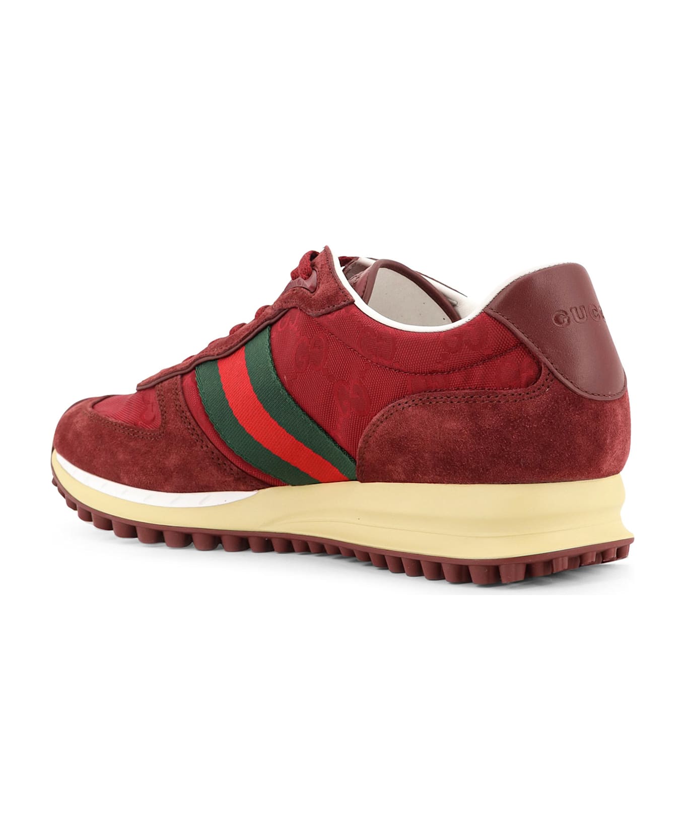 Gucci Re-motion Original Gg Fabric Sneakers - B.B/R.A/B.B/B.B/GRG