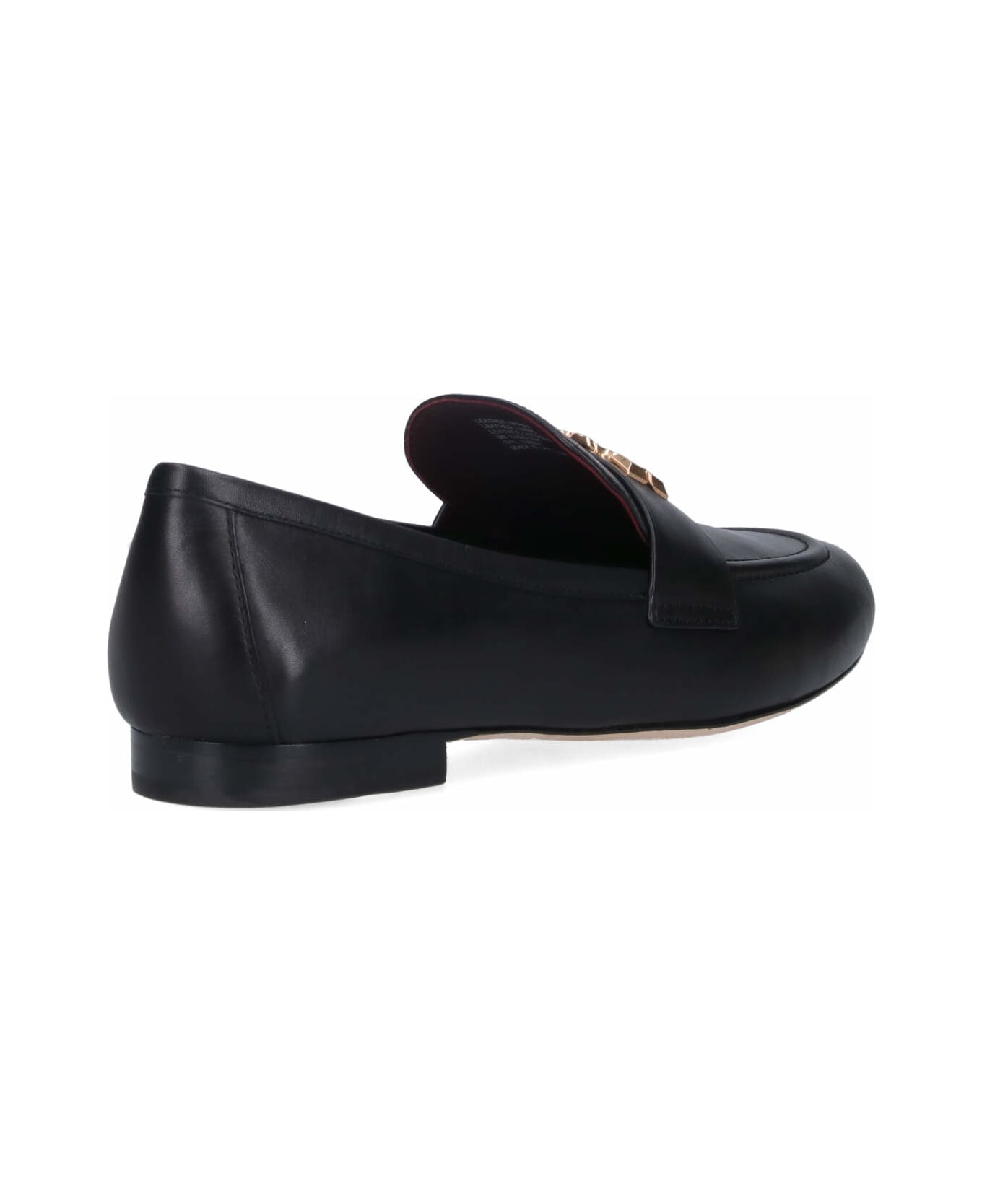 Tory Burch Loafers With "eleanor" Charm - Black  