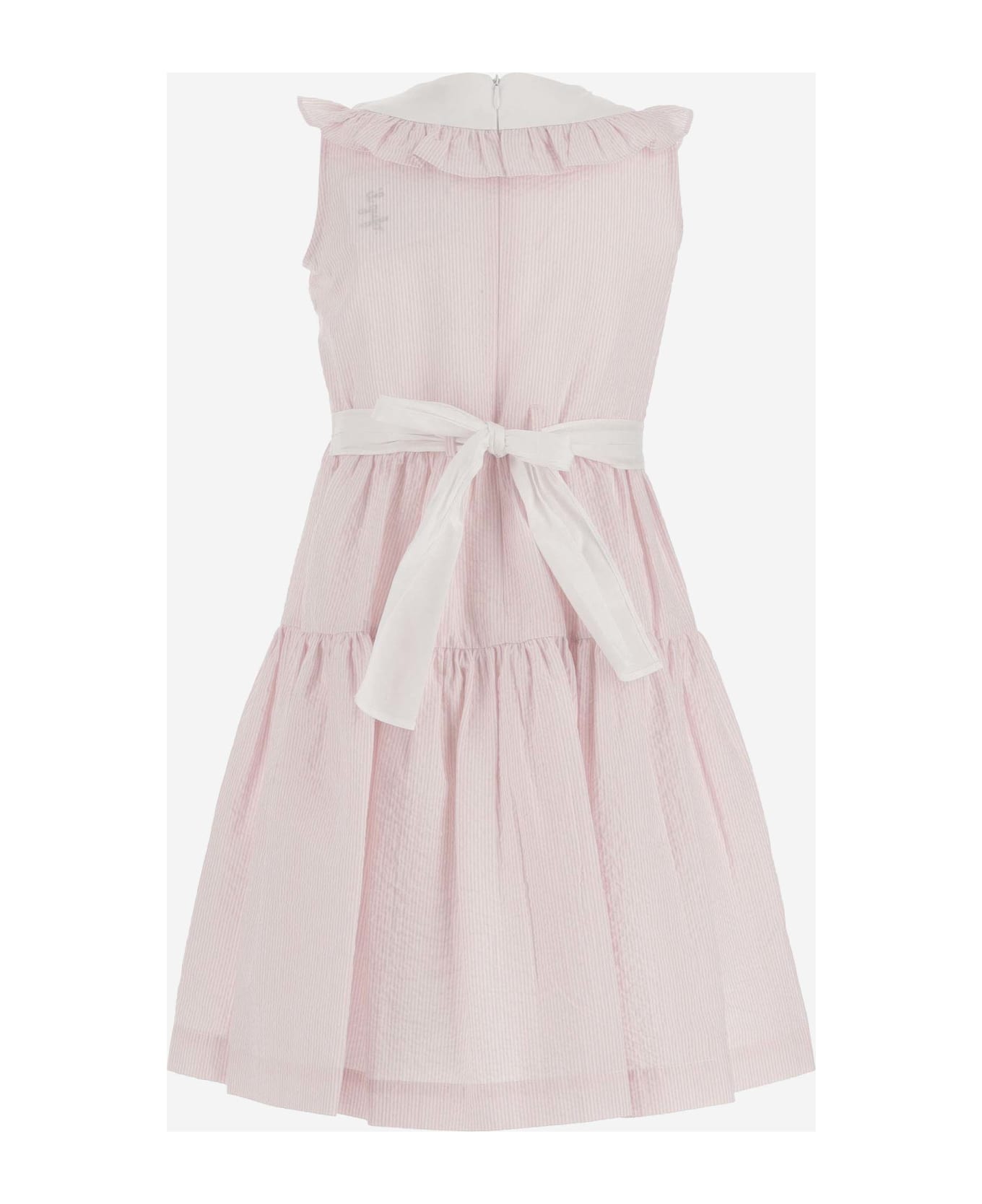 Il Gufo Stretch Cotton Dress - Pink ワンピース＆ドレス