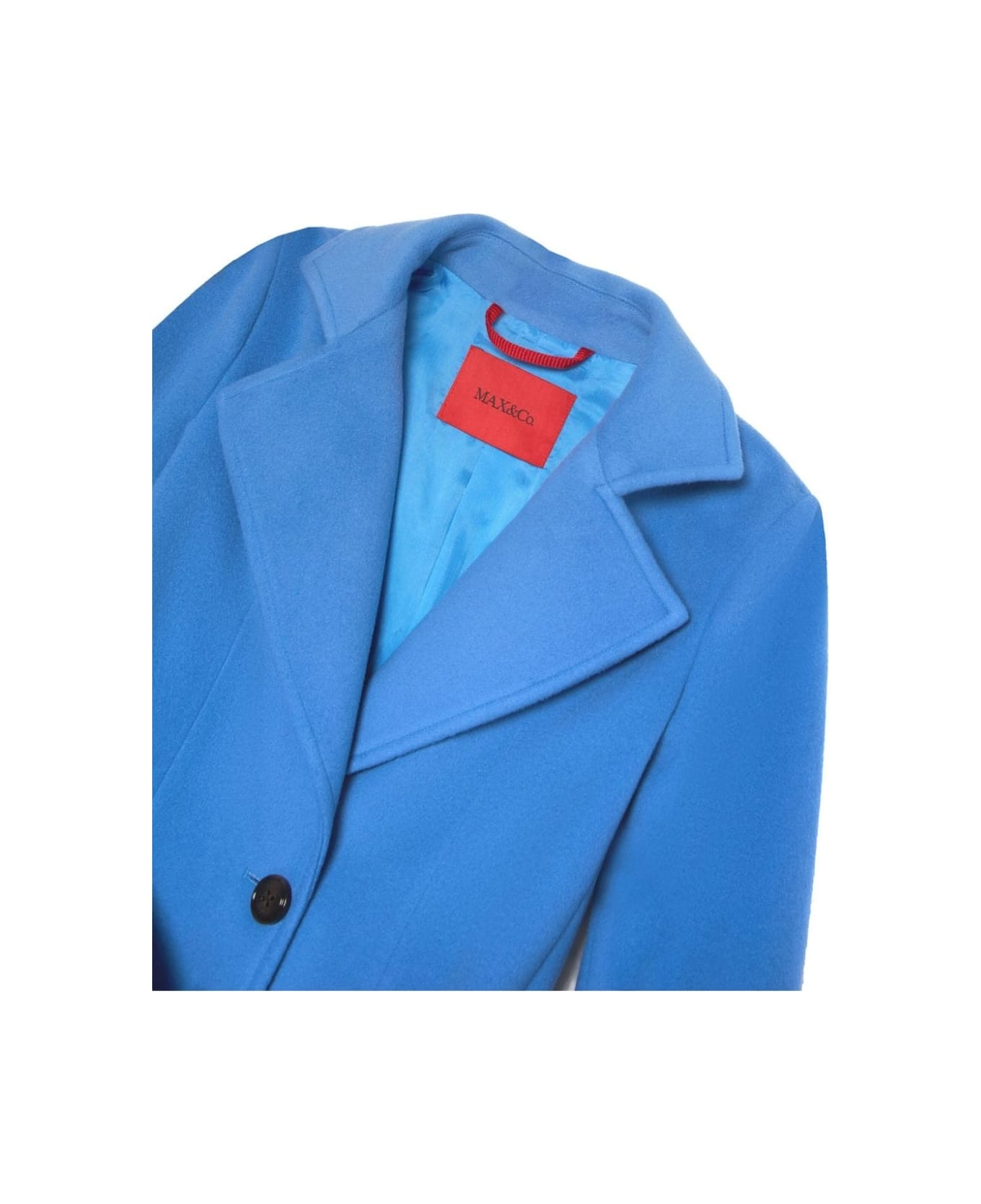 Max&Co. Cappotto Azzurro - Light blue コート＆ジャケット
