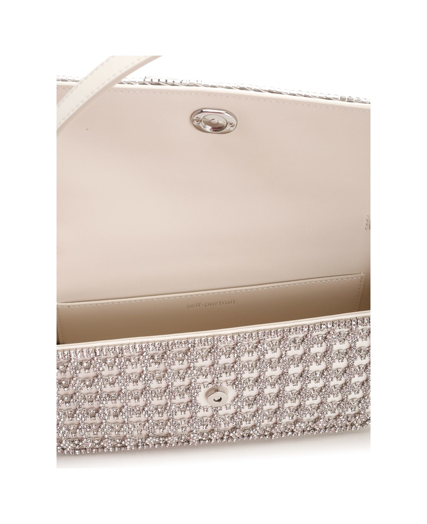 self service indulged stylistics ベラハディット self-portrait Embellished Hand Bag | italist