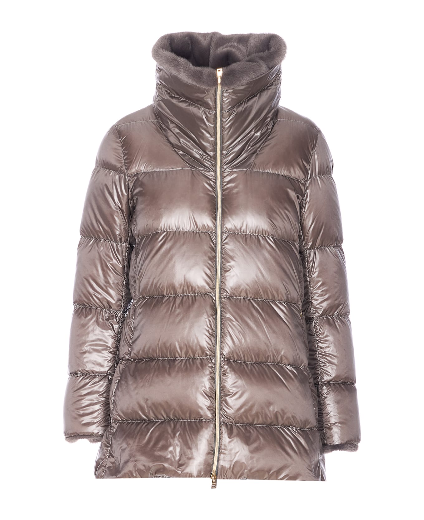 Herno A-shape Ultralight Down Jacket - Grey
