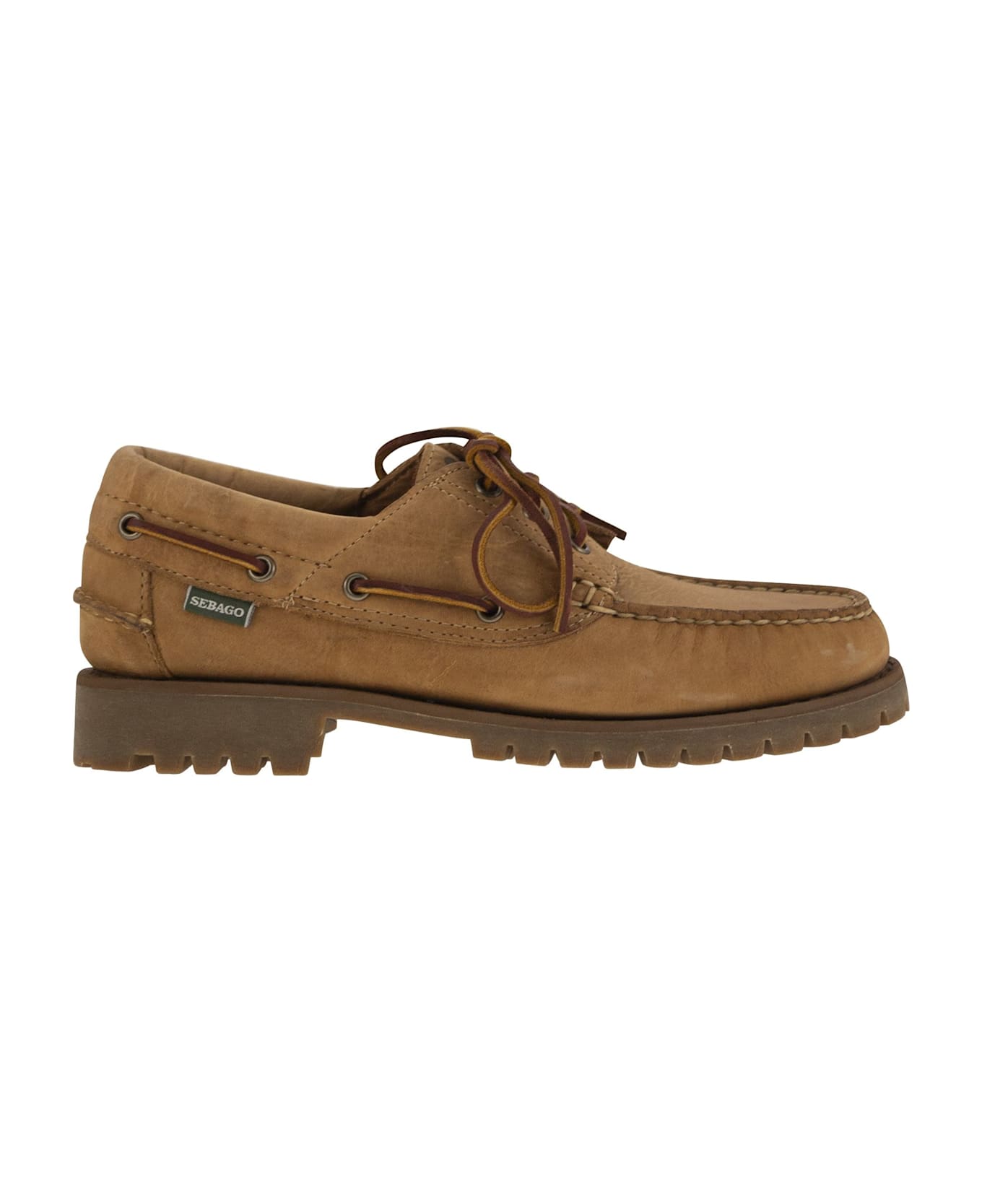 Sebago Acadia - Leather Moccasin - Tobacco