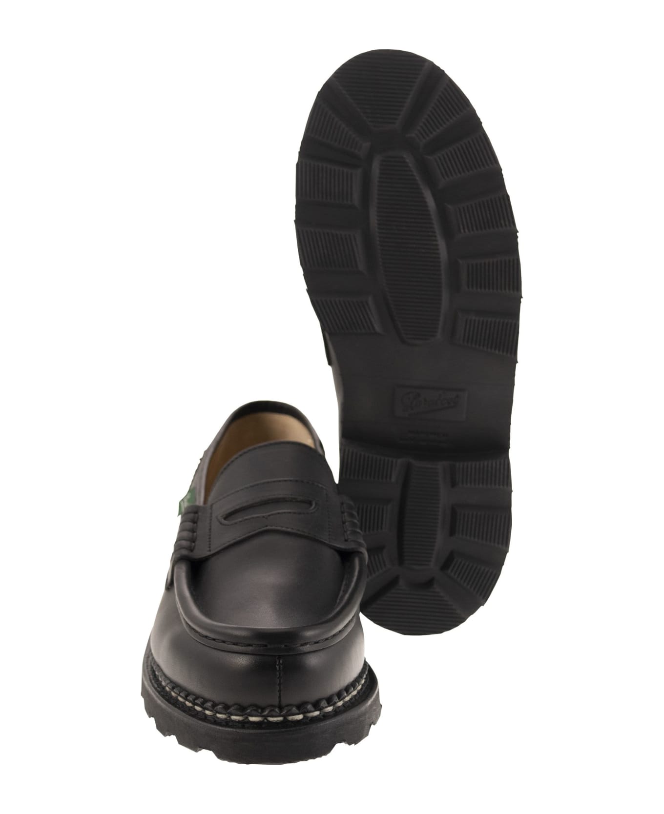 Paraboot Reims - Leather Loafer - Black