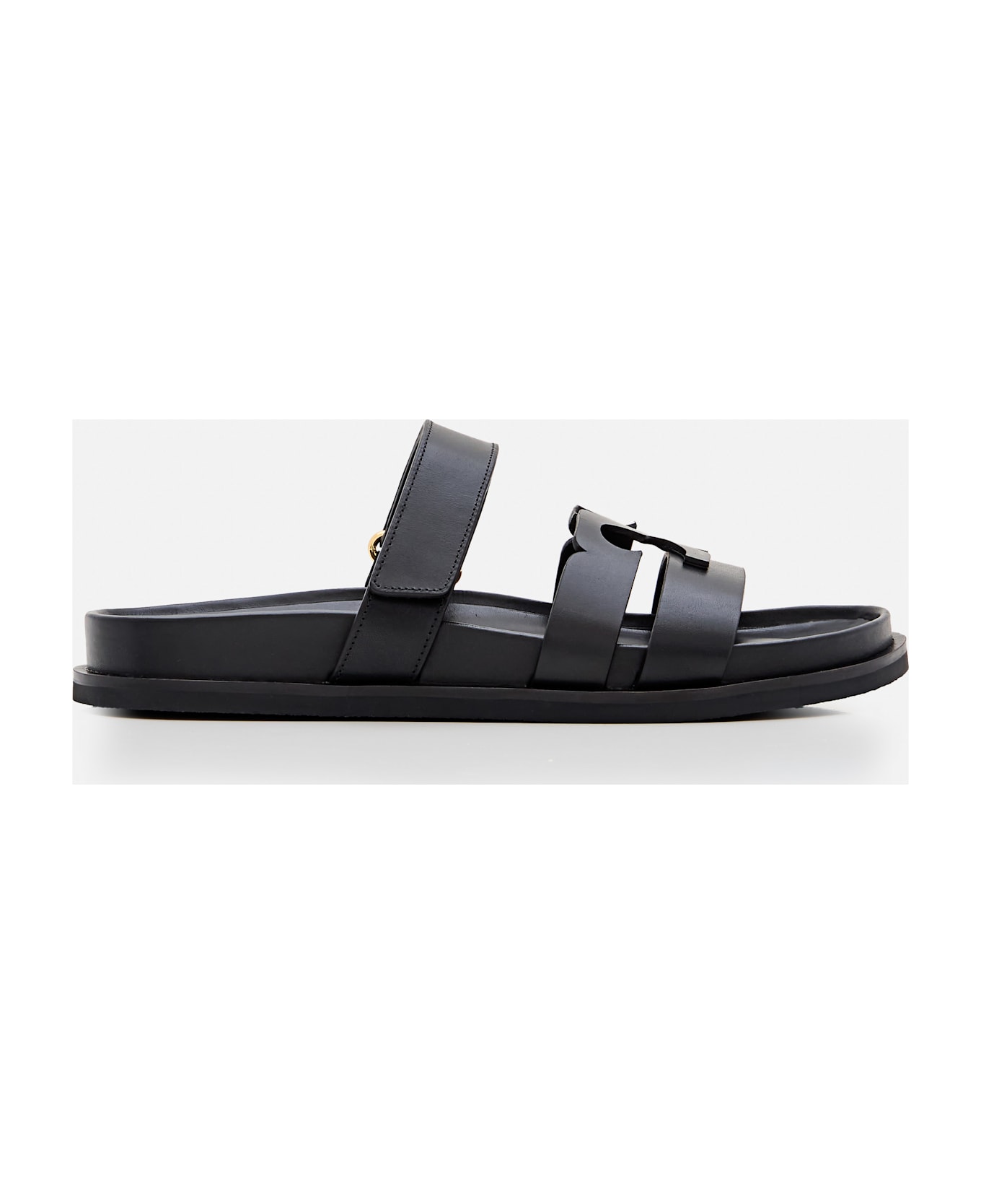 Tory Burch T Slide - Black