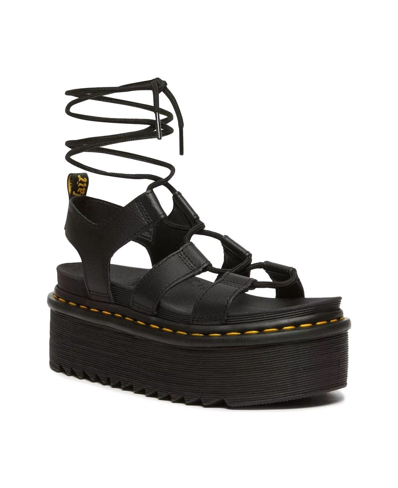 Dr. Martens Nartilla Xl Athena Platform Sandals - Black