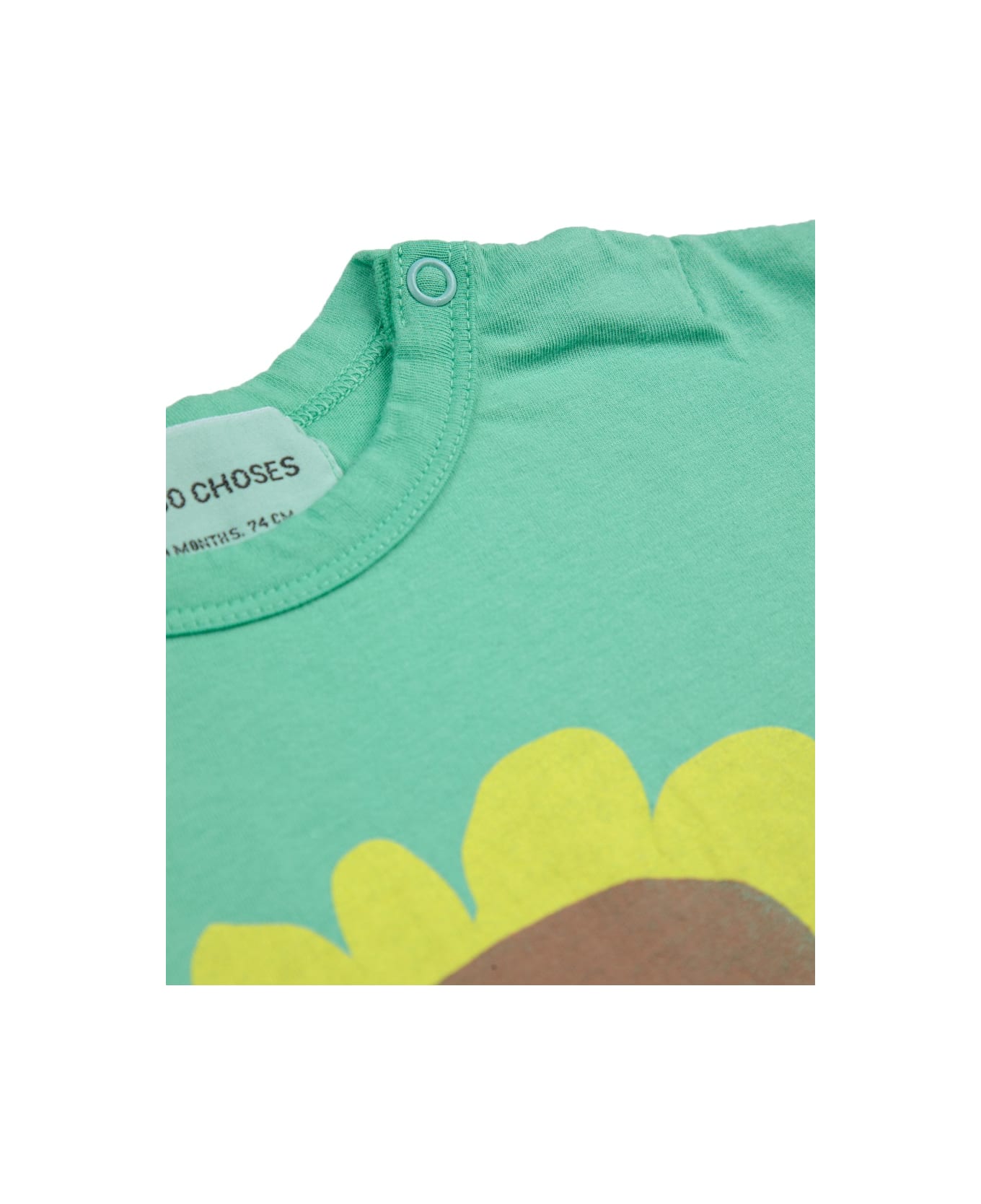 Bobo Choses "sunflower" T-shirt - GREEN