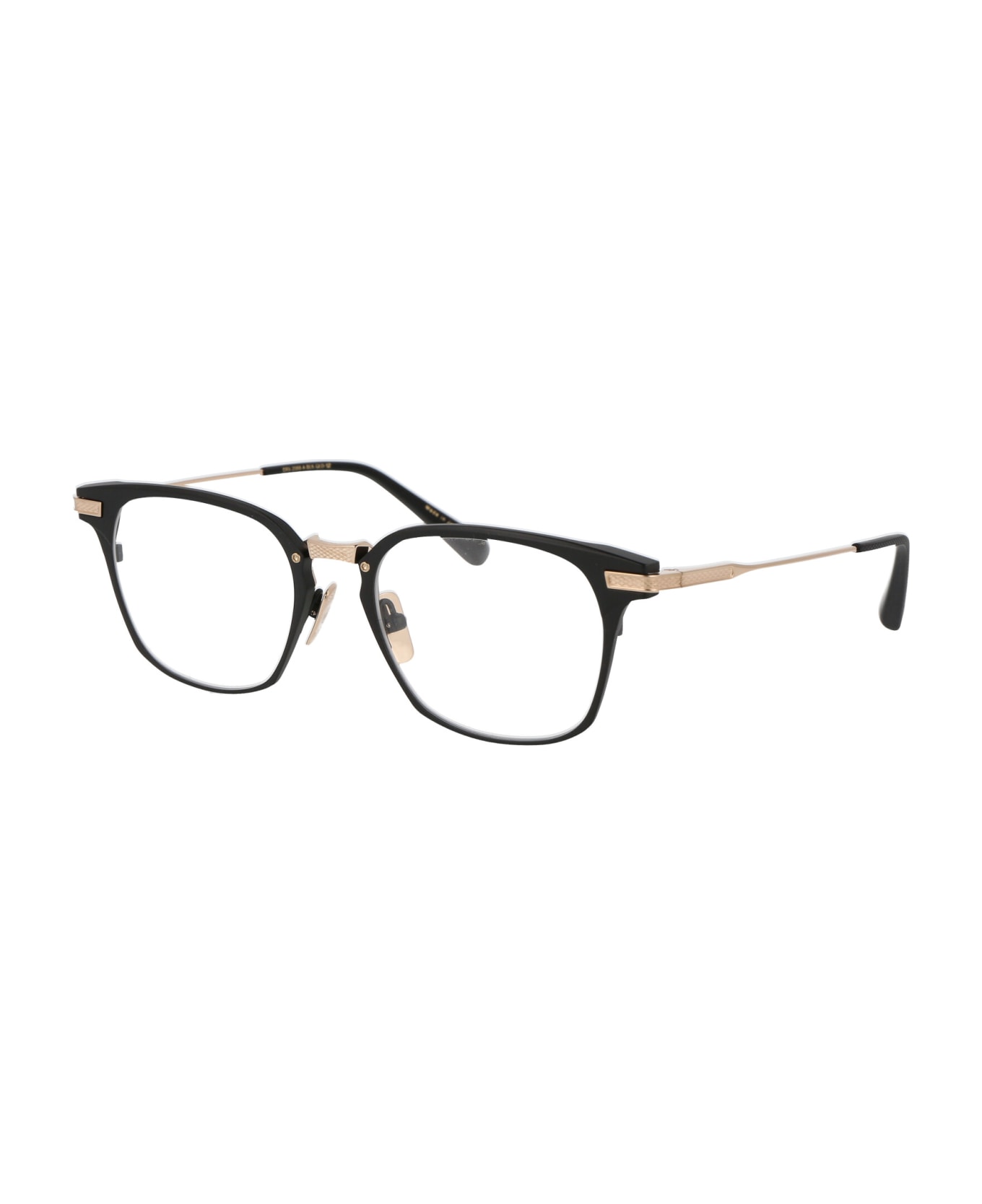 Dita Union Glasses - Matte Black-12K Gold