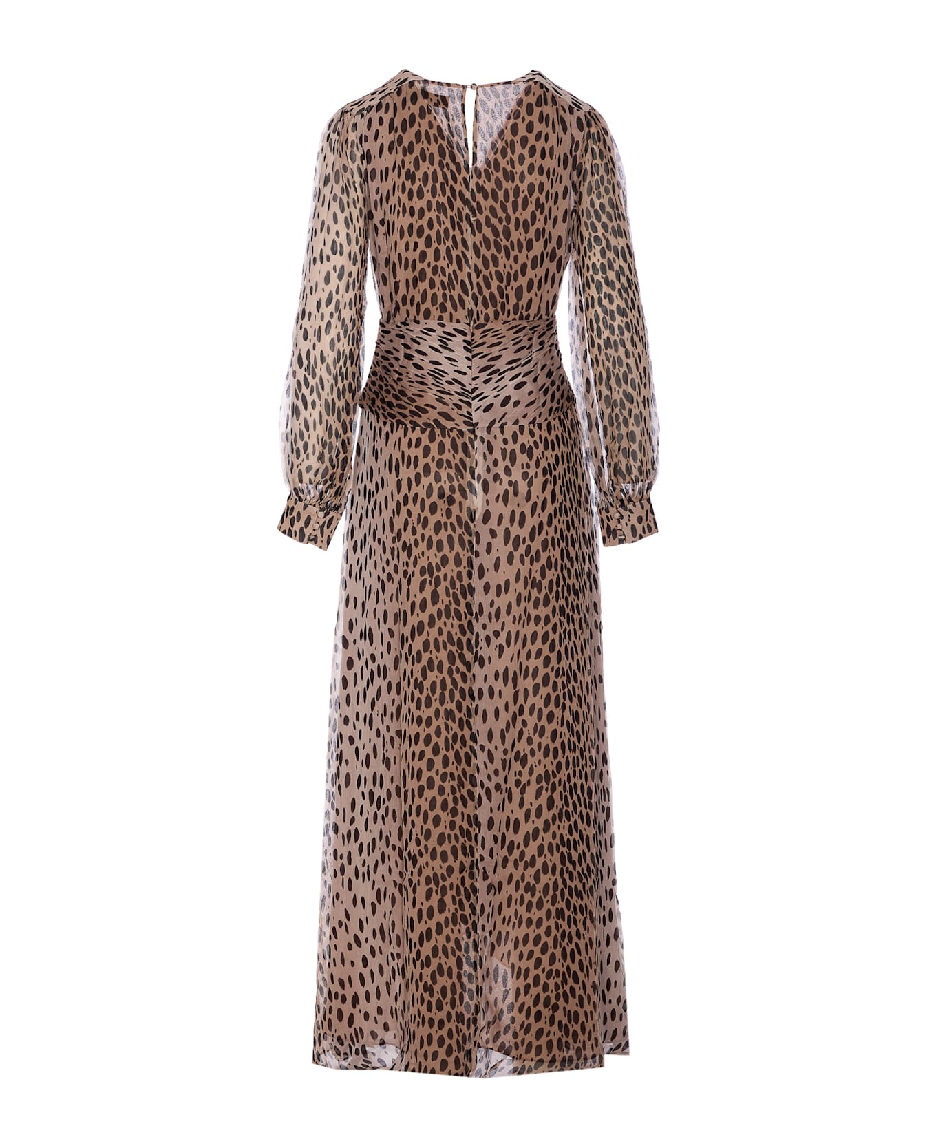 RIXO Meera Dress - Brown
