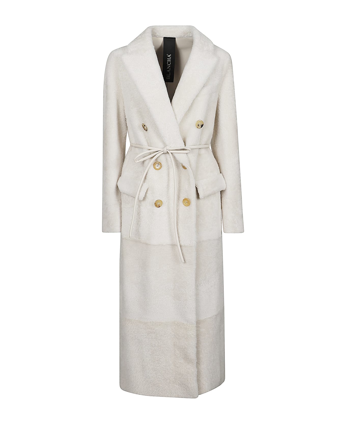 Blancha Belted Coat - Latte