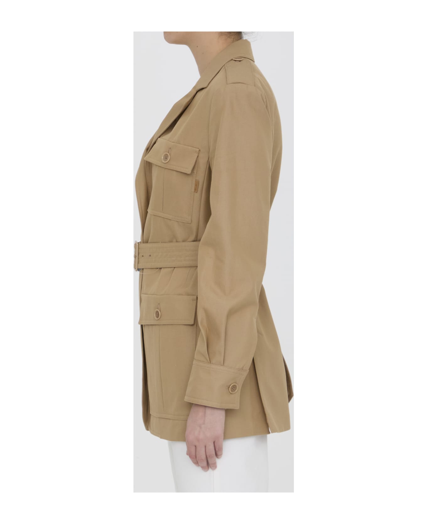 Max Mara Pacos Safari Jacket - Camel