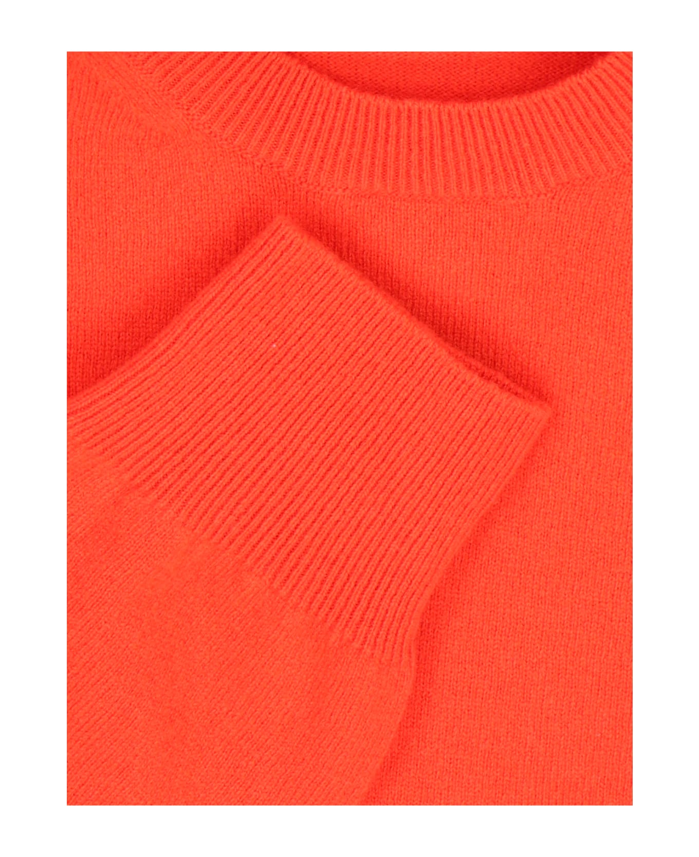 Comme des Garçons Wool Sweater - Orange フリース