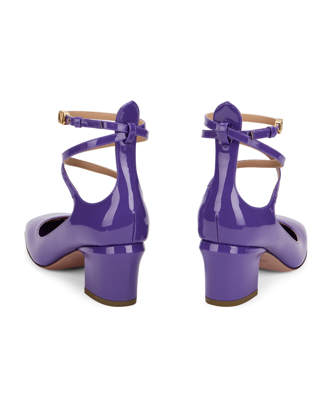Valentino Garavani - Patent Leather Pumps - purple ハイヒール