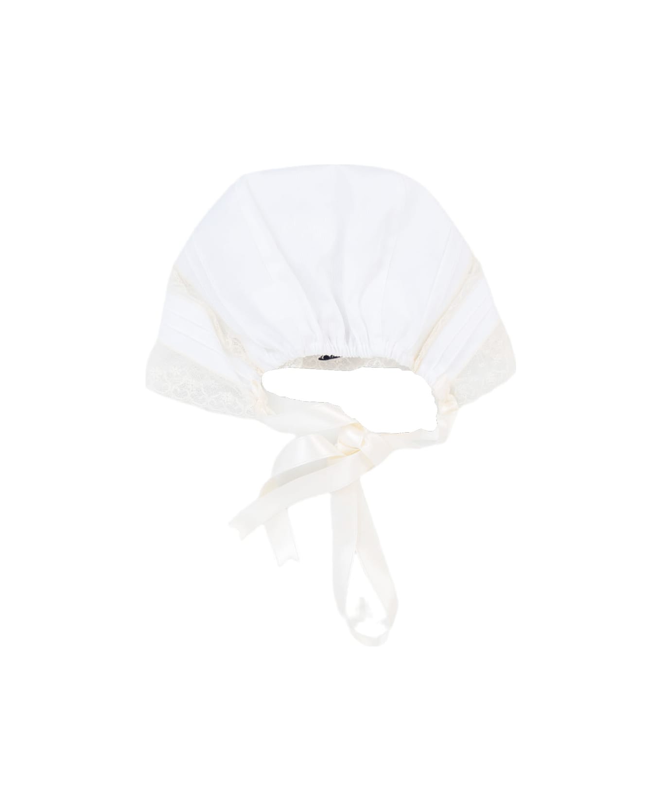 Piccola Giuggiola Cotton Hat - White
