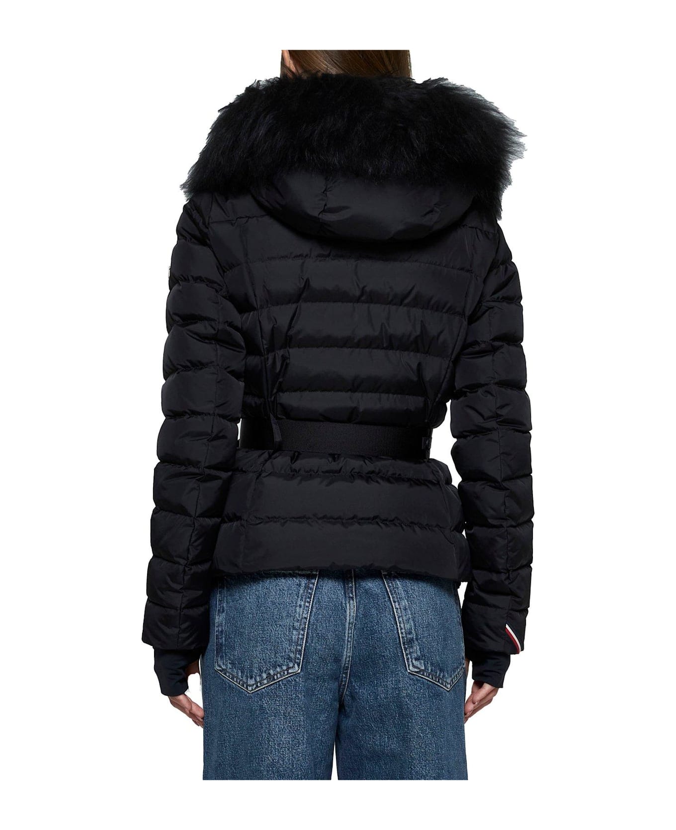 Moncler S Beverley Short Down Jacket - Black