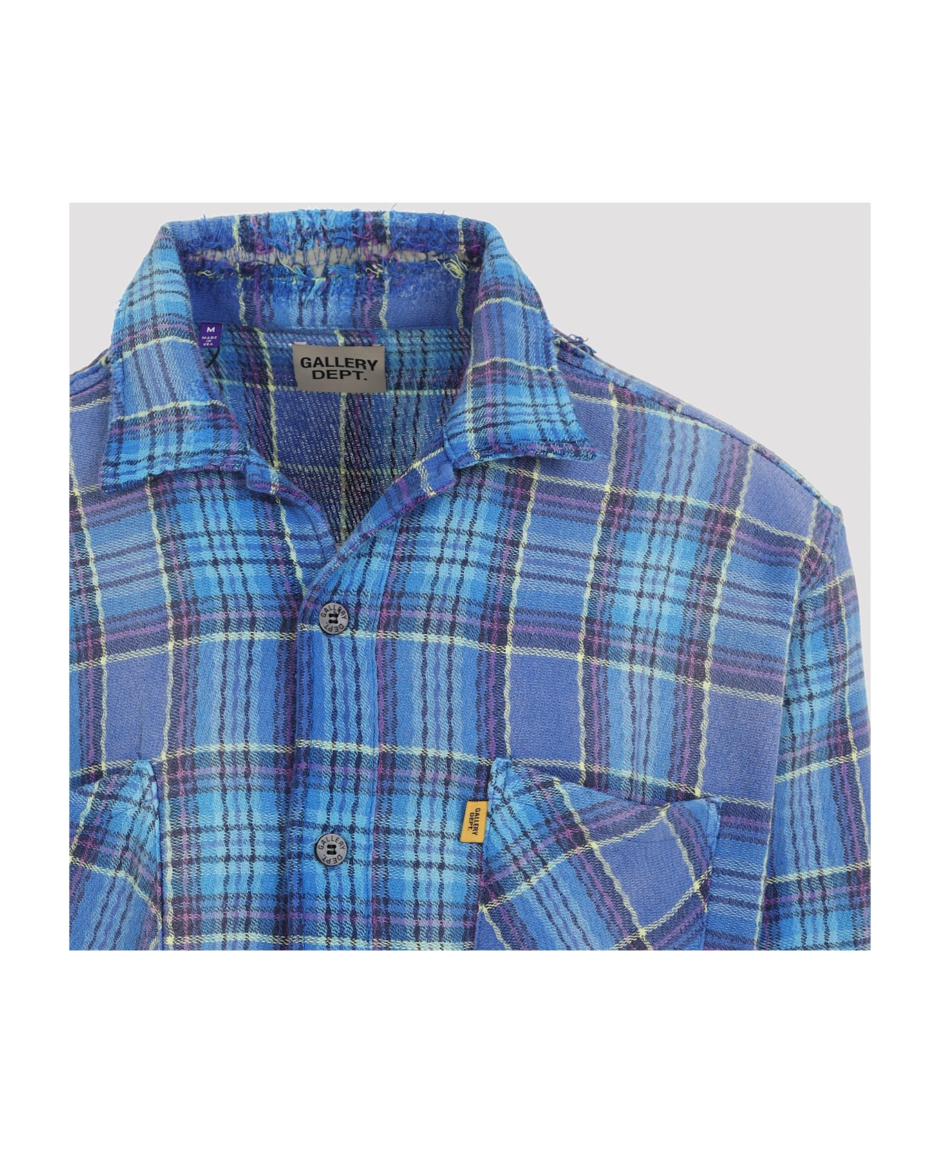Gallery Dept. Marley Flannel Shirt - Blue Multi