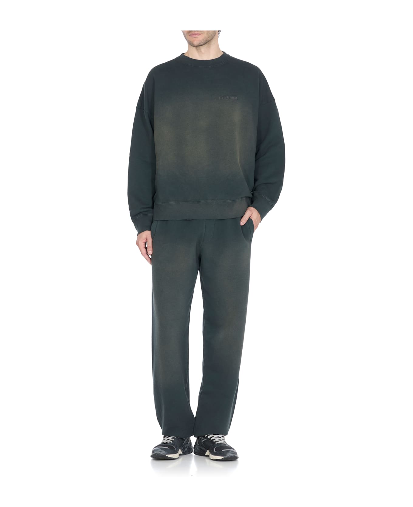 Golden Goose Cotton Sweatshirt - Black
