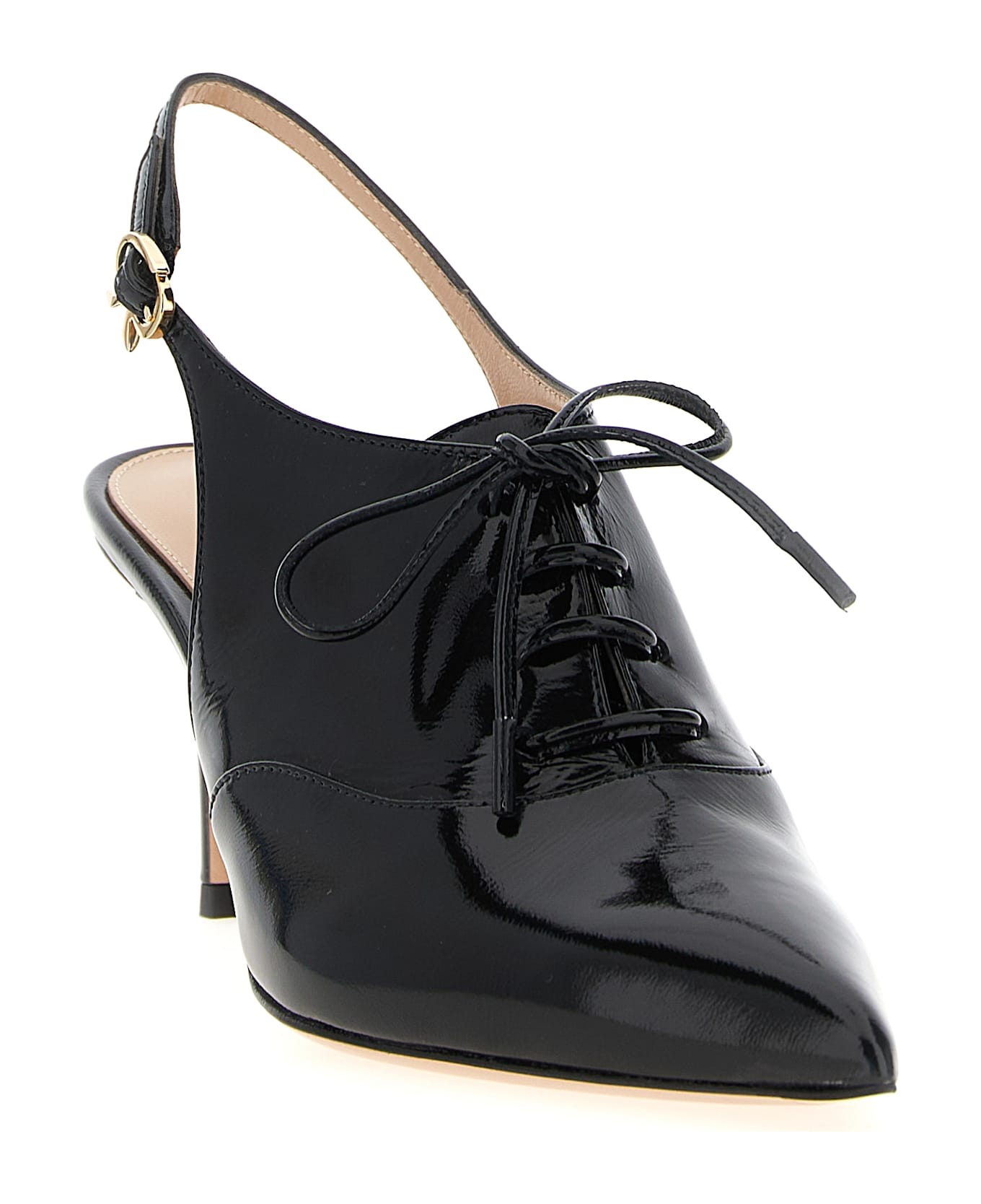 Gianvito Rossi 'veronica' Slingback - Black  