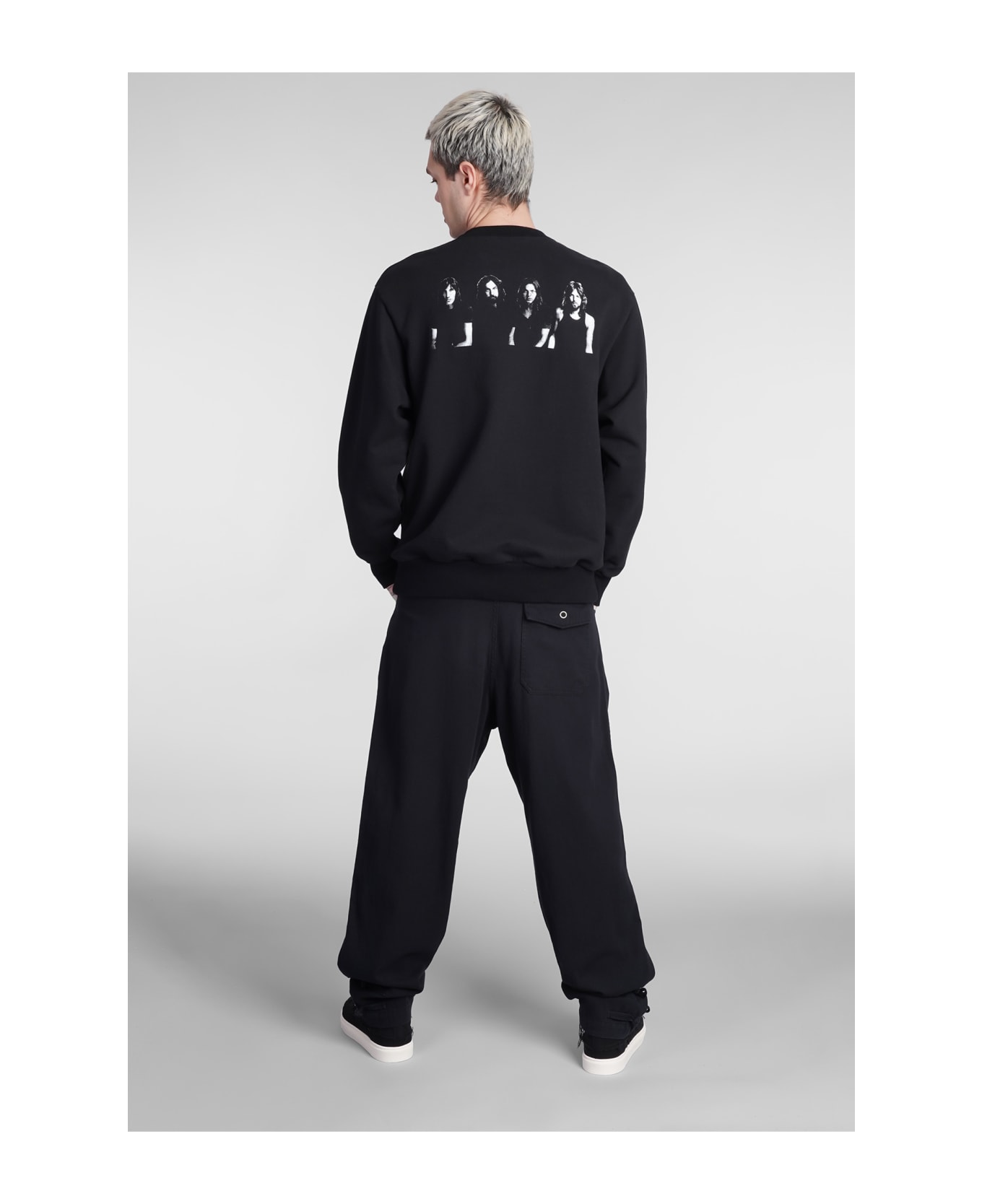 Undercover Jun Takahashi Sweatshirt In Black Cotton - black