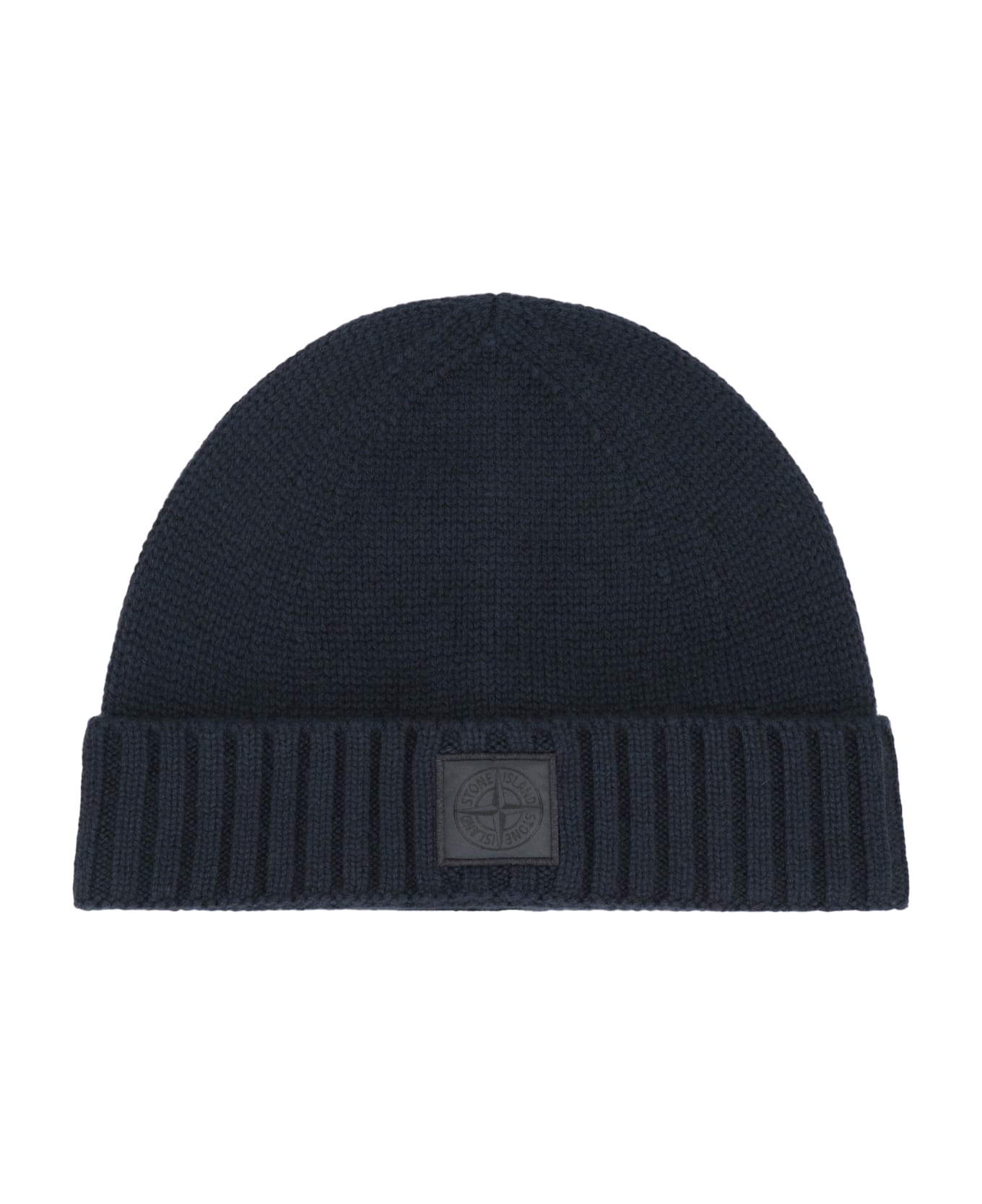 Stone Island Cashmere Hat - blue