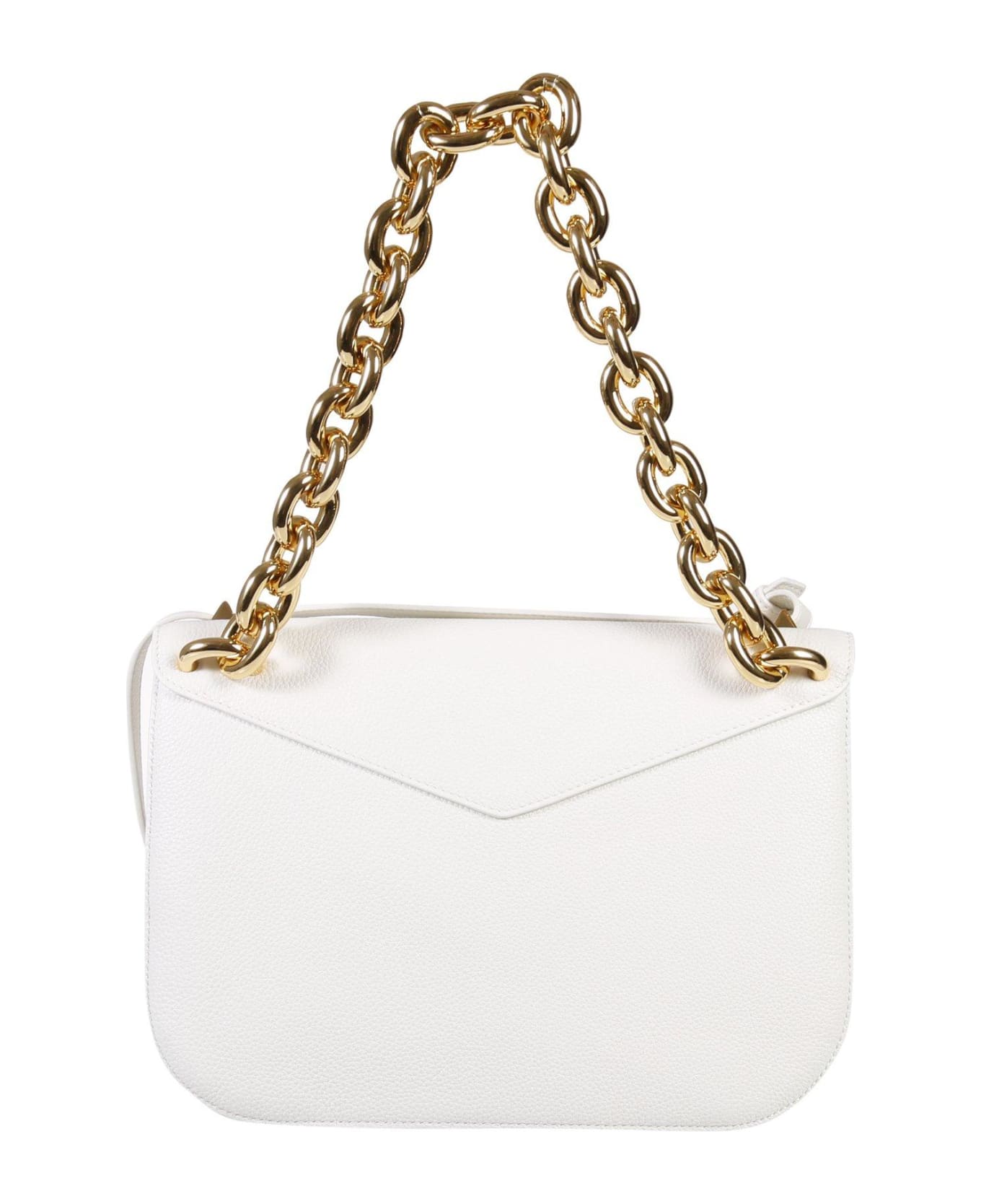 Bottega Veneta Mount Small Envelope Shoulder Bag - WHITE