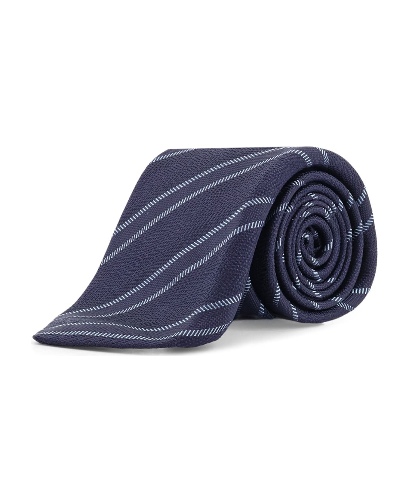 Kiton Silk Tie - Anthracite